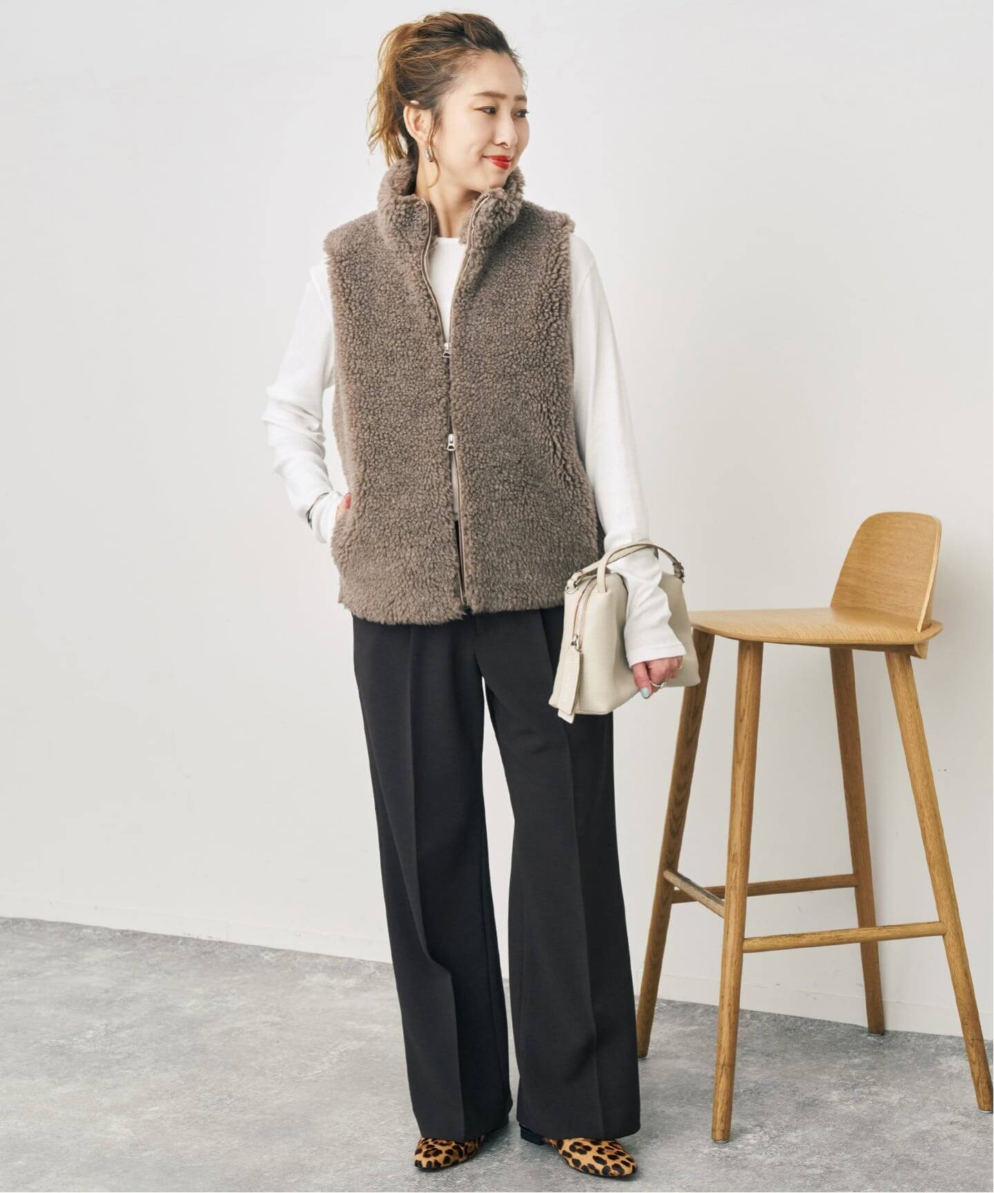 TICCA / ティッカ WOOLファーベスト（ベスト）｜Spick & Span 