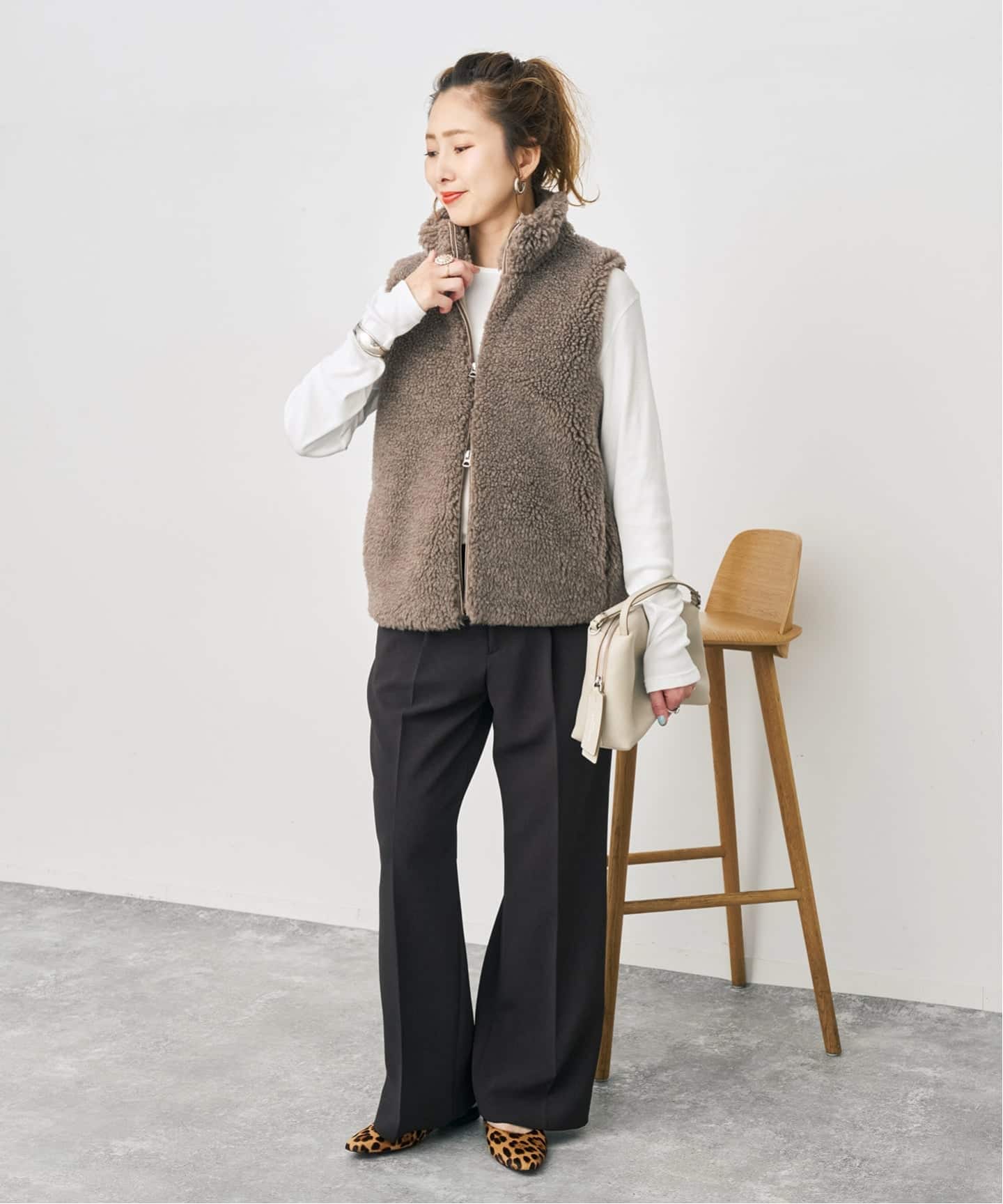 TICCA / ティッカ WOOLファーベスト（ベスト）｜Spick & Span