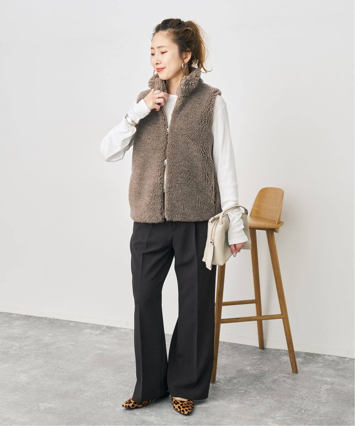 TICCA / ティッカ WOOLファーベスト（ベスト）｜Spick & Span 