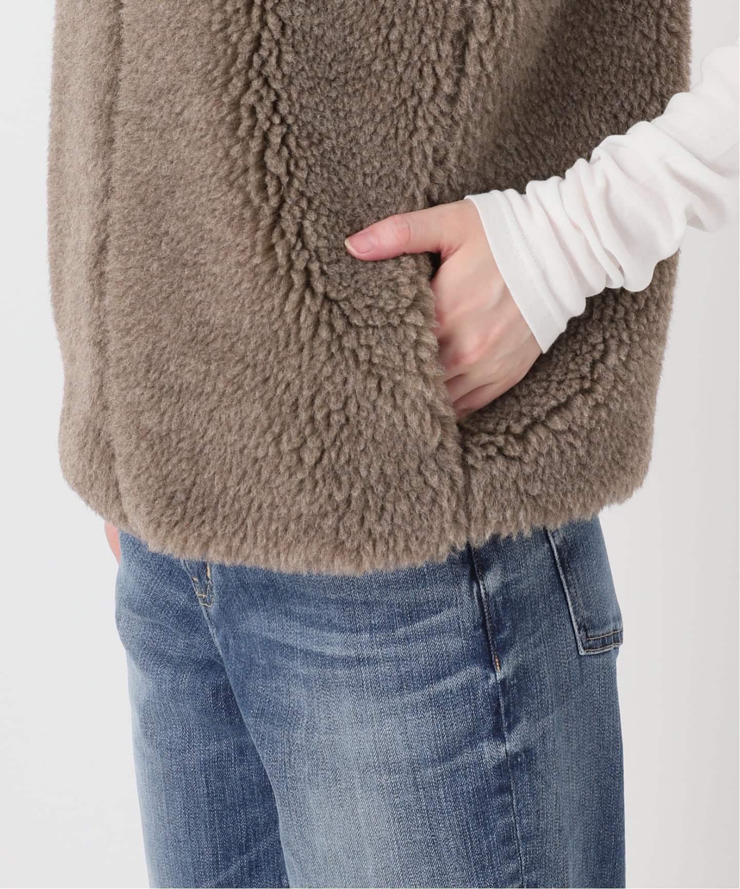 TICCA / ティッカ WOOLファーベスト（ベスト）｜Spick & Span