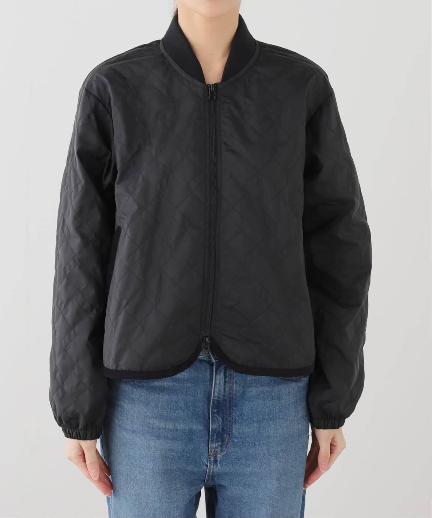 一部店舗+WEB限定》LAVENHAM / ラベンハム UNWADDED BOMBER JACKET