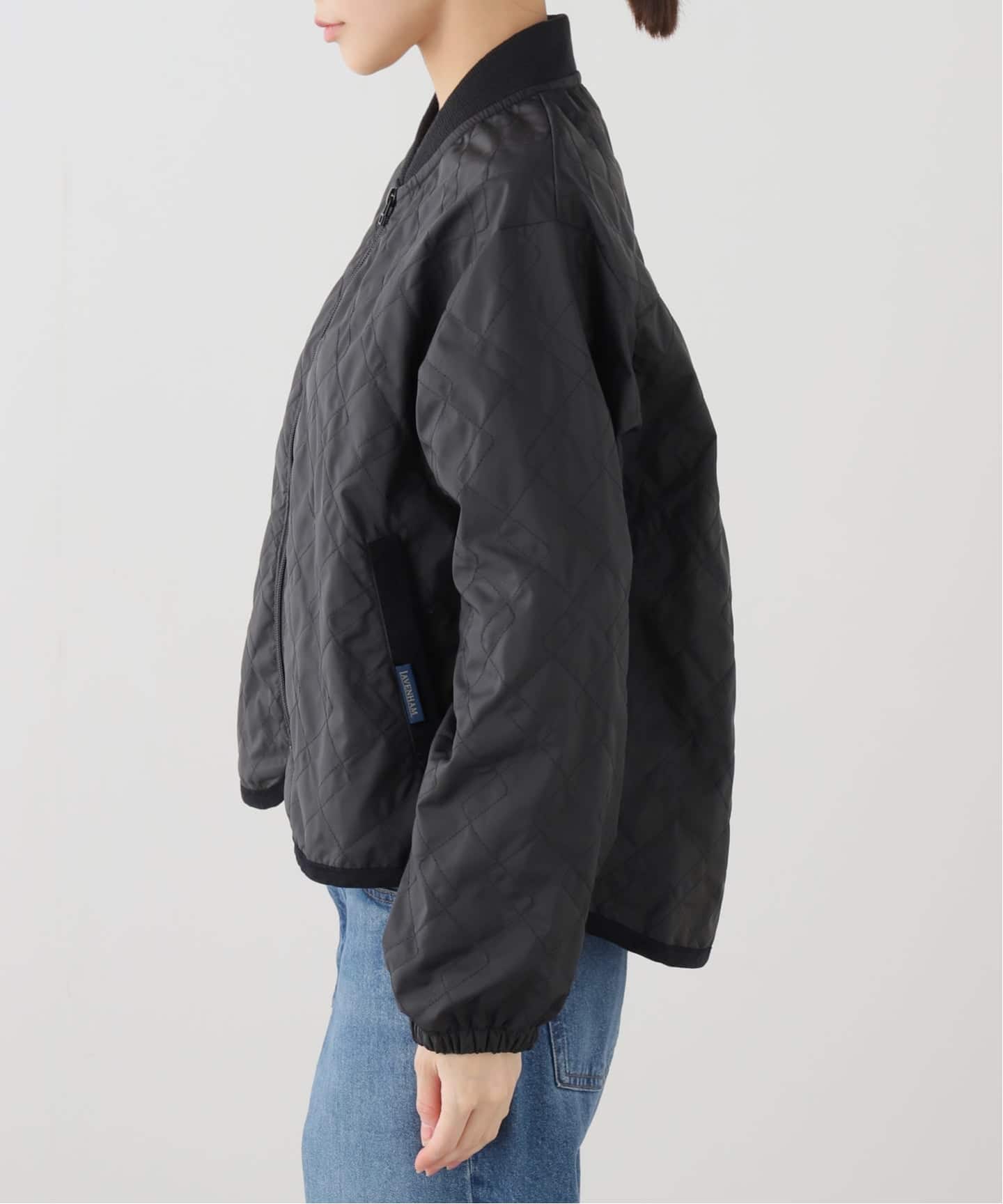 一部店舗+WEB限定》LAVENHAM / ラベンハム UNWADDED BOMBER JACKET