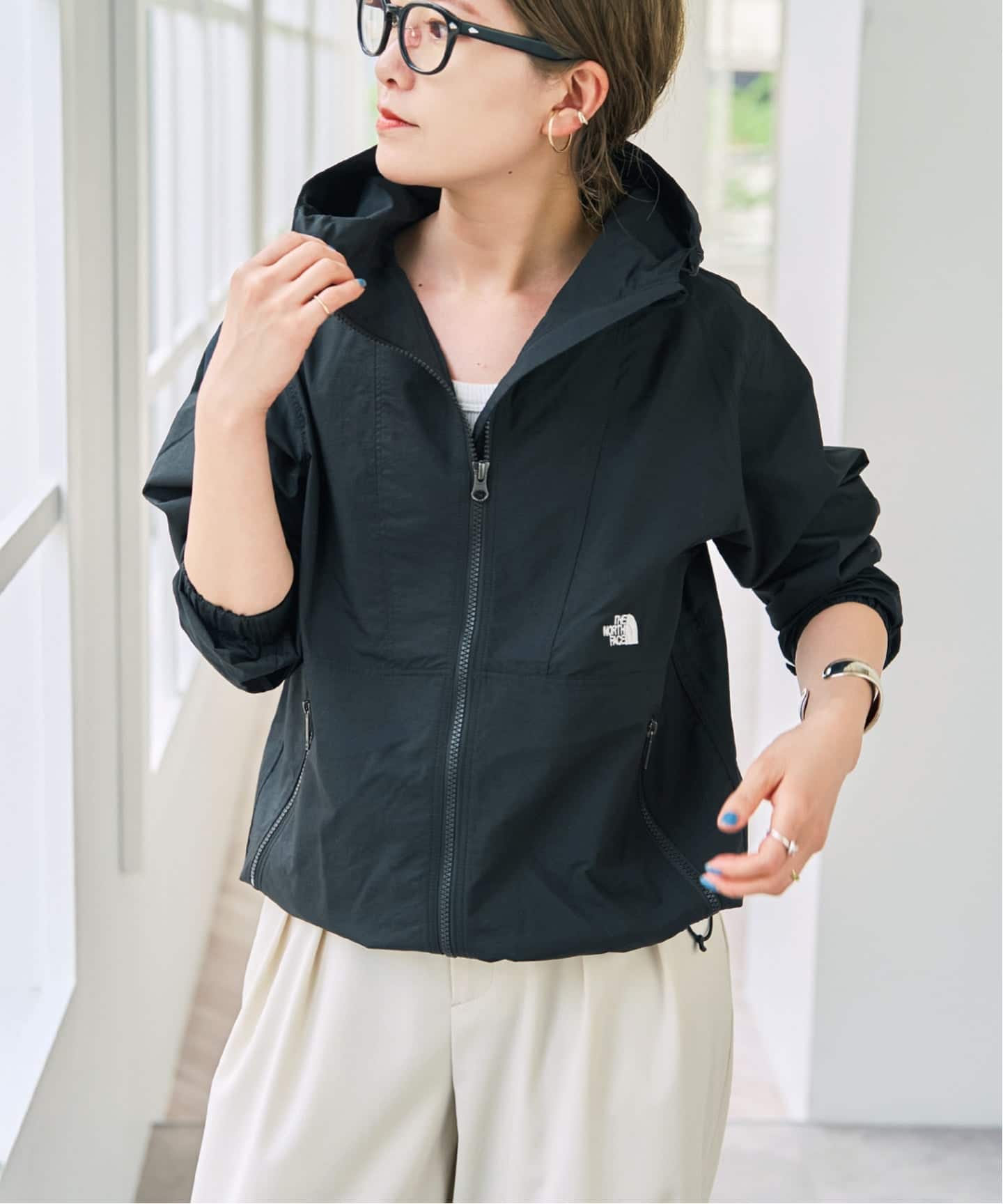 ノースフェイス　コンパクトジャケット　Mサイズ　ベイクルーズ　パーカー 撥水 / 追加予約》THE NORTH FACE/ザ ノース フェイス Compact Jacket