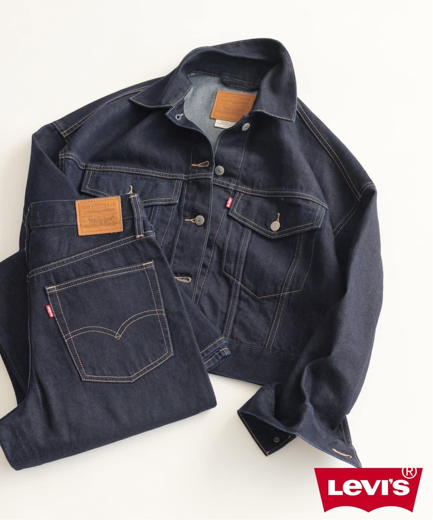 別注 / 予約》LEVI'S for Spick & Span LOOSE CROP TRUCKER（デニム