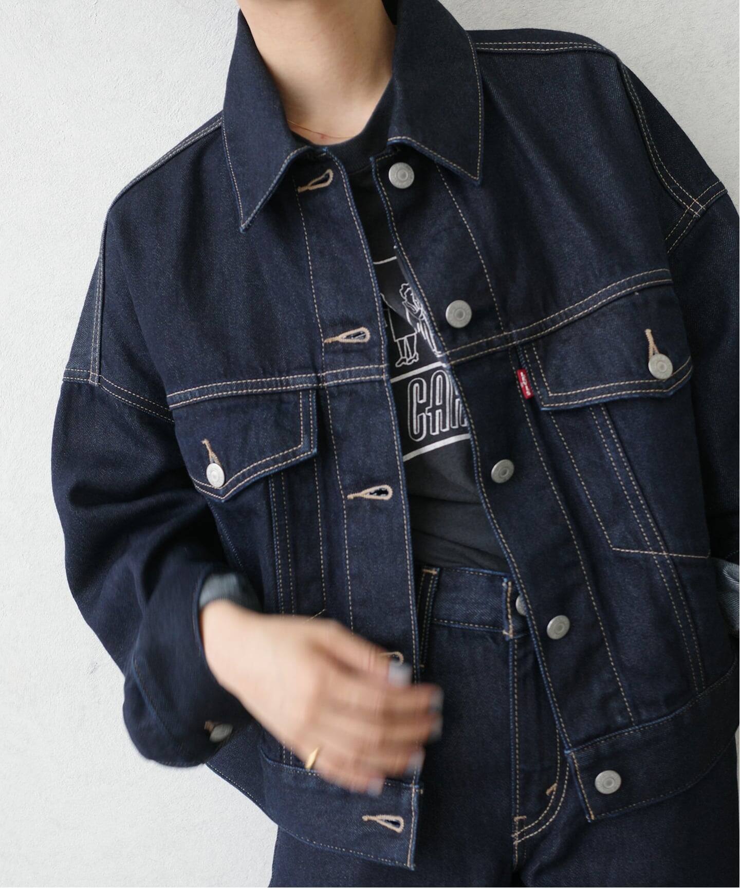 別注》LEVI'S(R) for Spick & Span LOOSE CROP TRUCKER（デニム