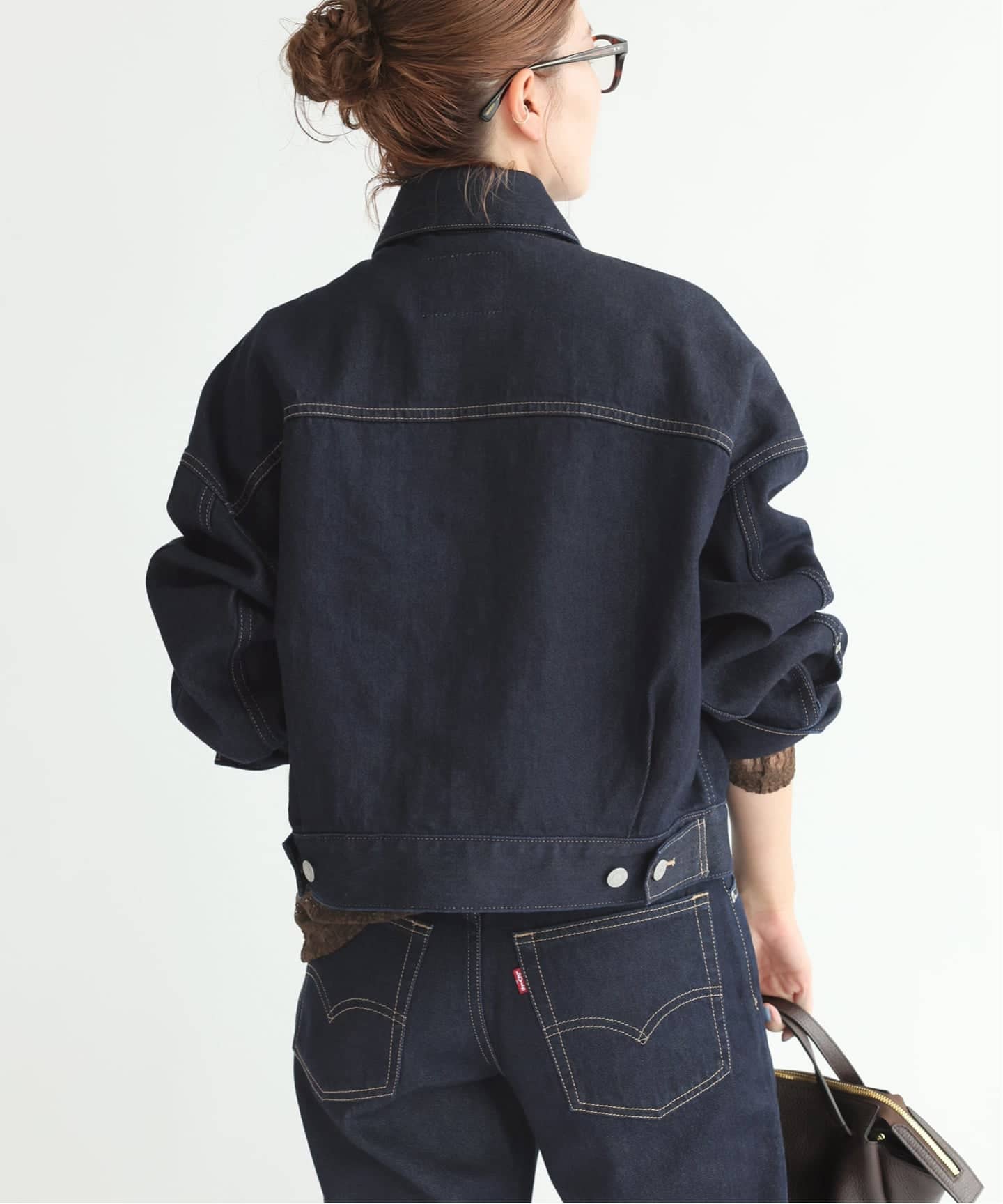 予約 / 別注》LEVI'S(R) for Spick & Span LOOSE CROP TRUCKER（デニム