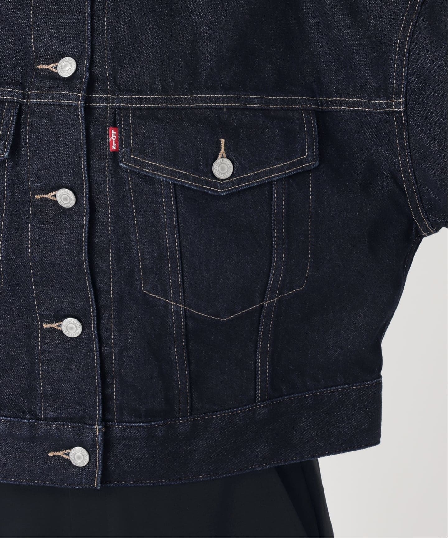 別注 / 予約》LEVI'S for Spick & Span LOOSE CROP TRUCKER（デニム