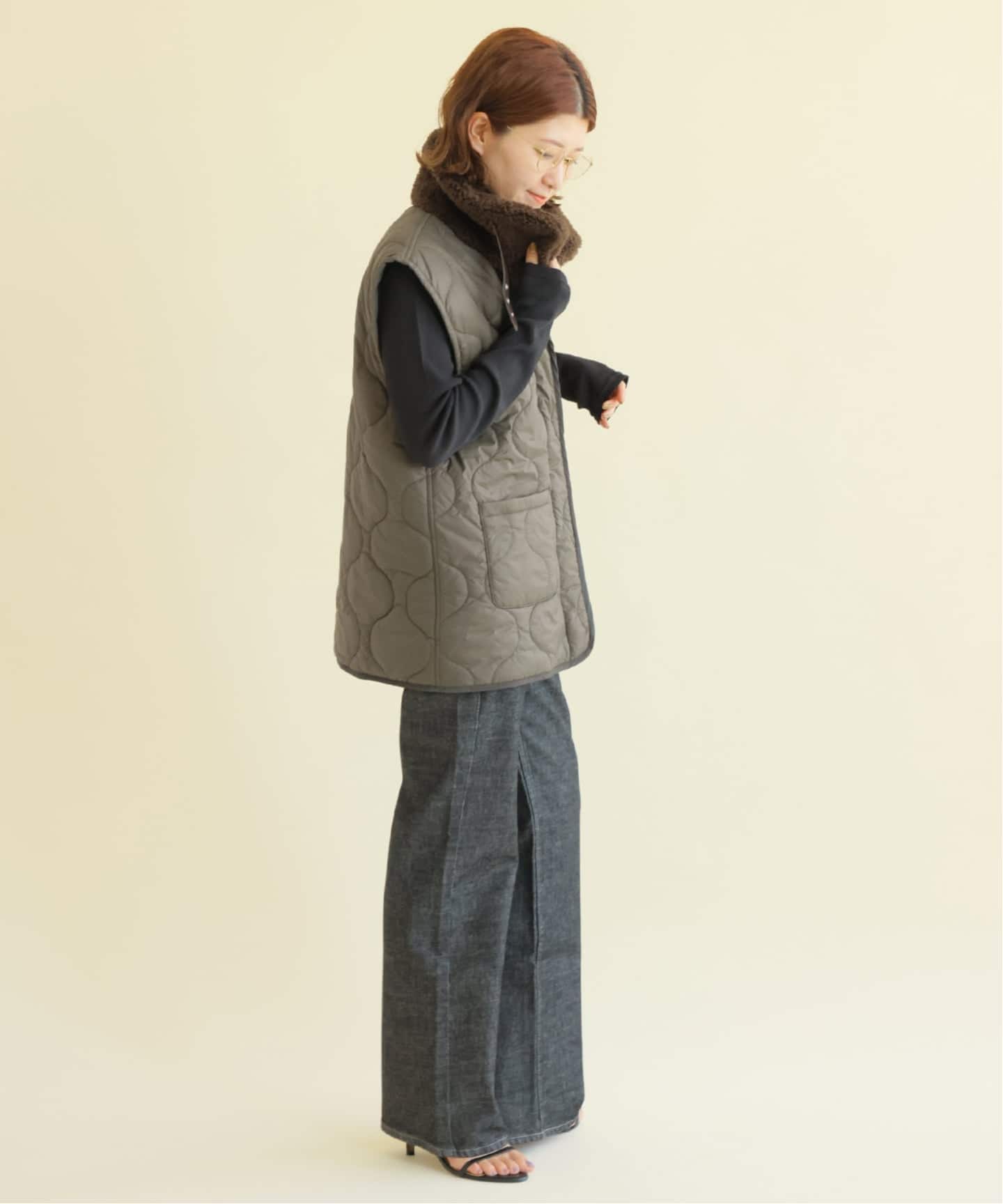 別注》J.J.mercer / ジェイジェイマーサー for SS MILITARY VEST