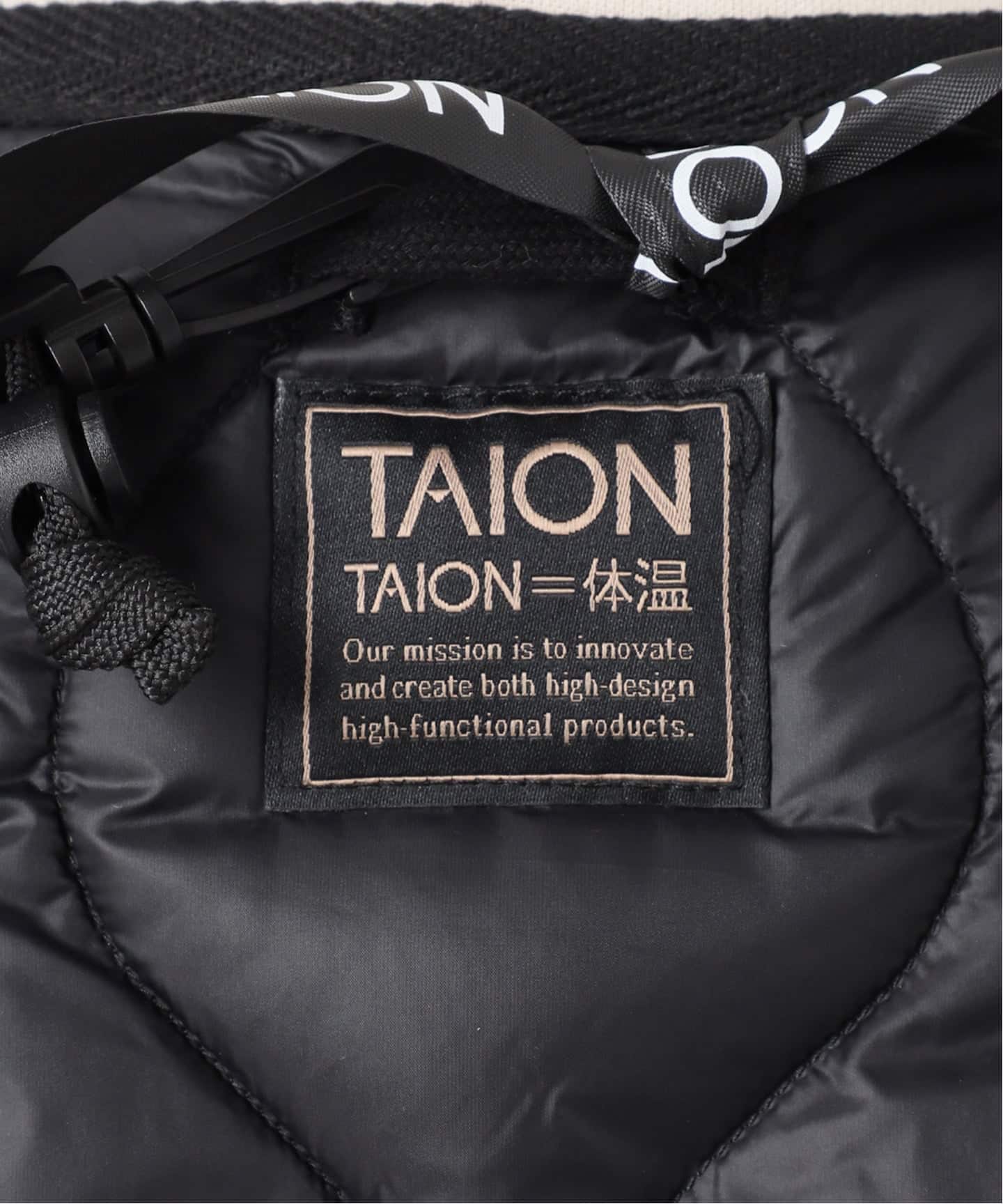 別注 / 追加予約》TAION / タイオン *Spick キルティングブルゾン