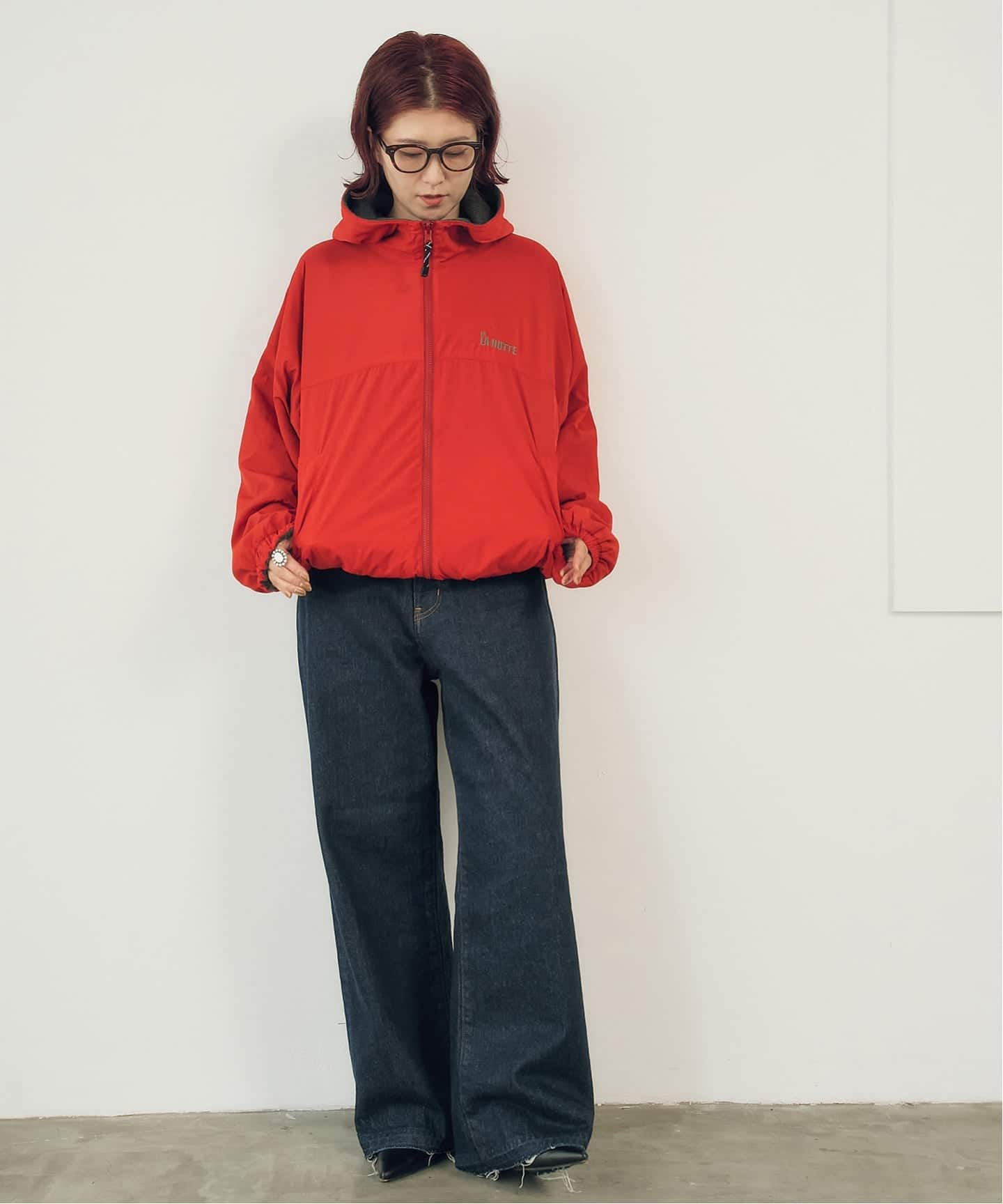 別注 / 予約》La Hutte / ラ・ユット リバーシブルブルゾン* 2WAY