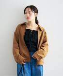 《予約》フェイクスエードブルゾン