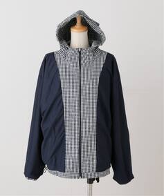 CRANK/クランク CHECK FRILL WINDBREAKER（その他ブルゾン／アウター 