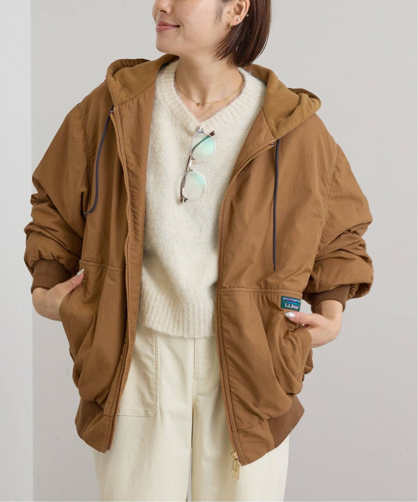 L.L.Bean/エルエルビーン Drasden Hooded Jacket（中綿・キルティング