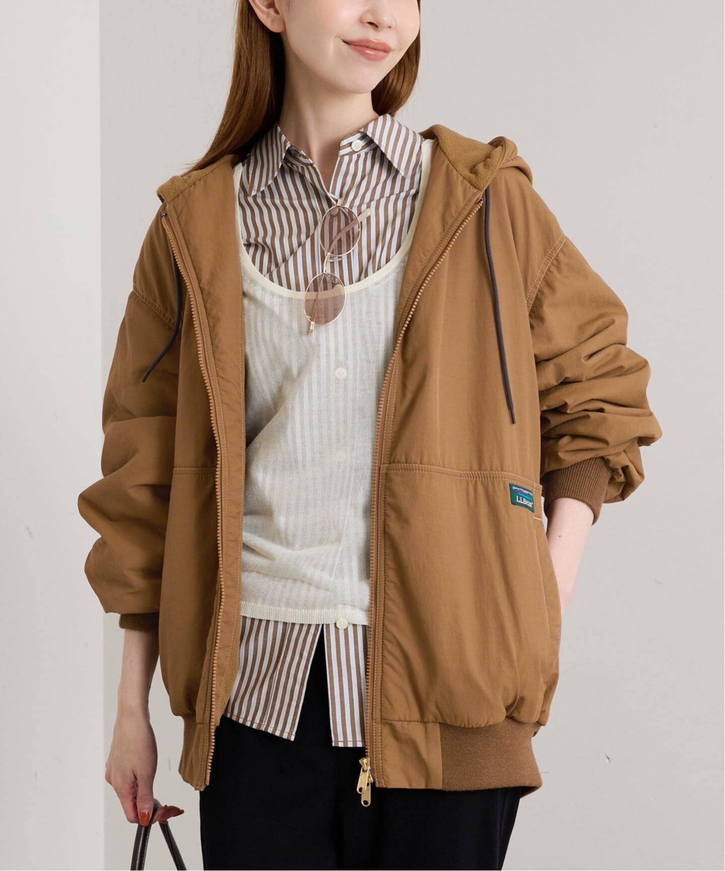 L.L.Bean/エルエルビーン Drasden Hooded Jacket（中綿・キルティング 