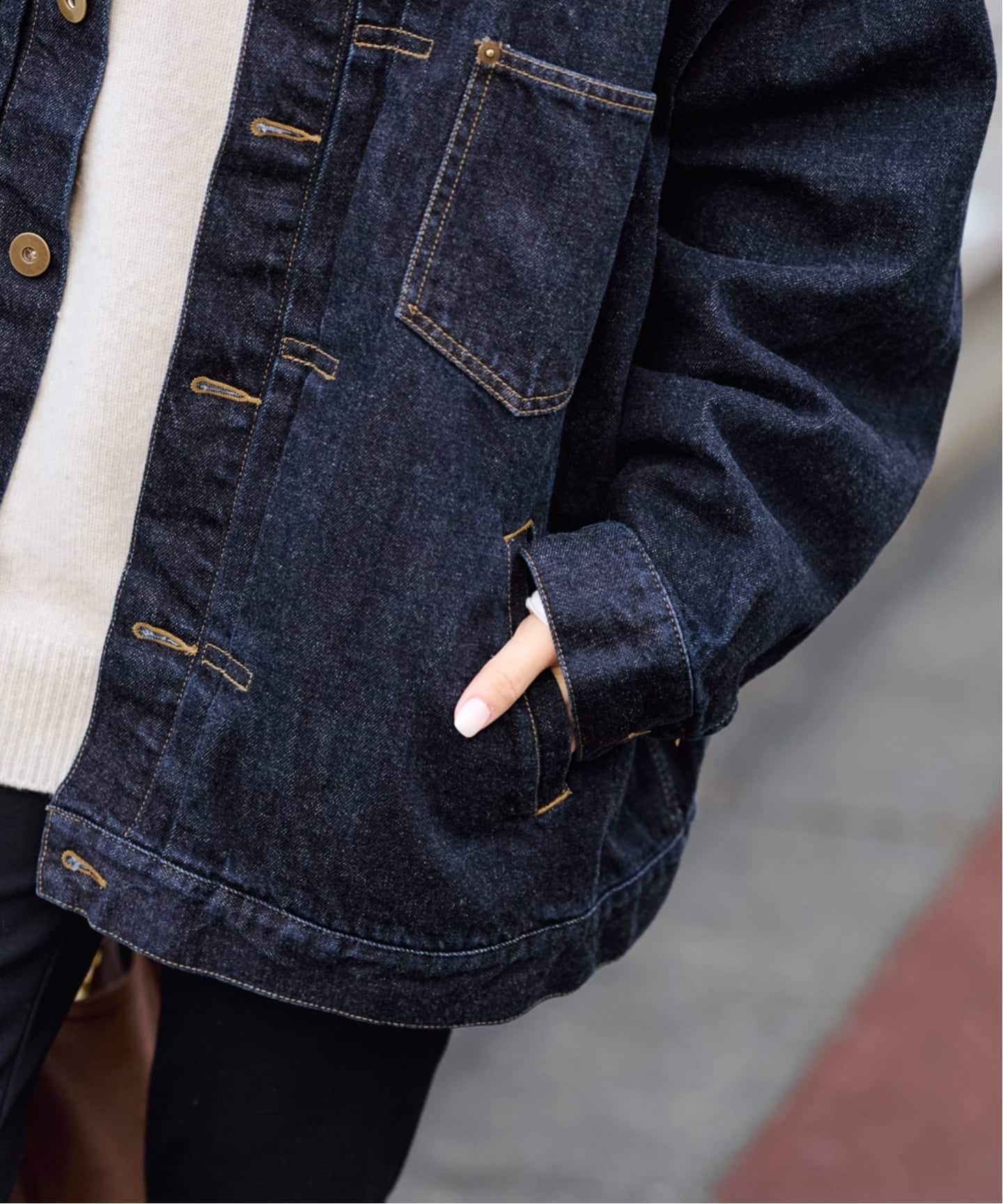 ≪追加予約≫エクストララージデニムジャケット（デニムジャケット