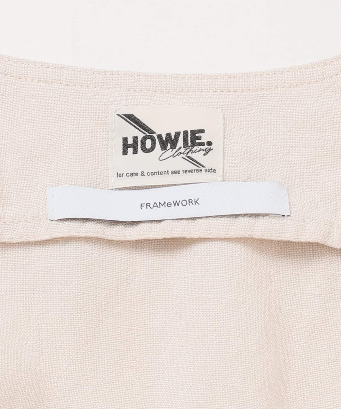 HOWIECLOTHING×FRAMeWORKベスト（ベスト）｜FRAMeWORK（フレームワーク