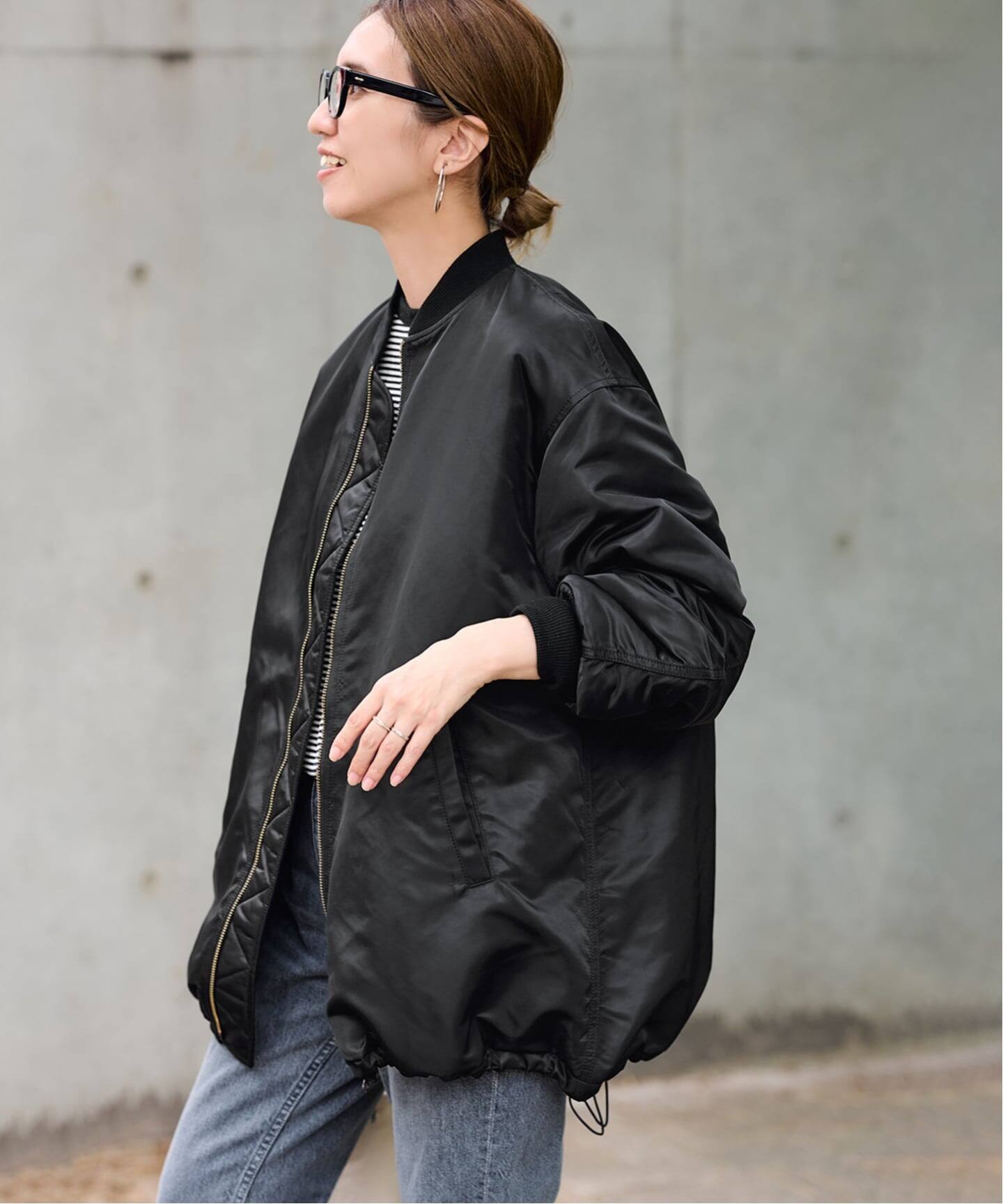 ≪追加予約≫中綿ミリタリーブルゾン 2（中綿・キルティング