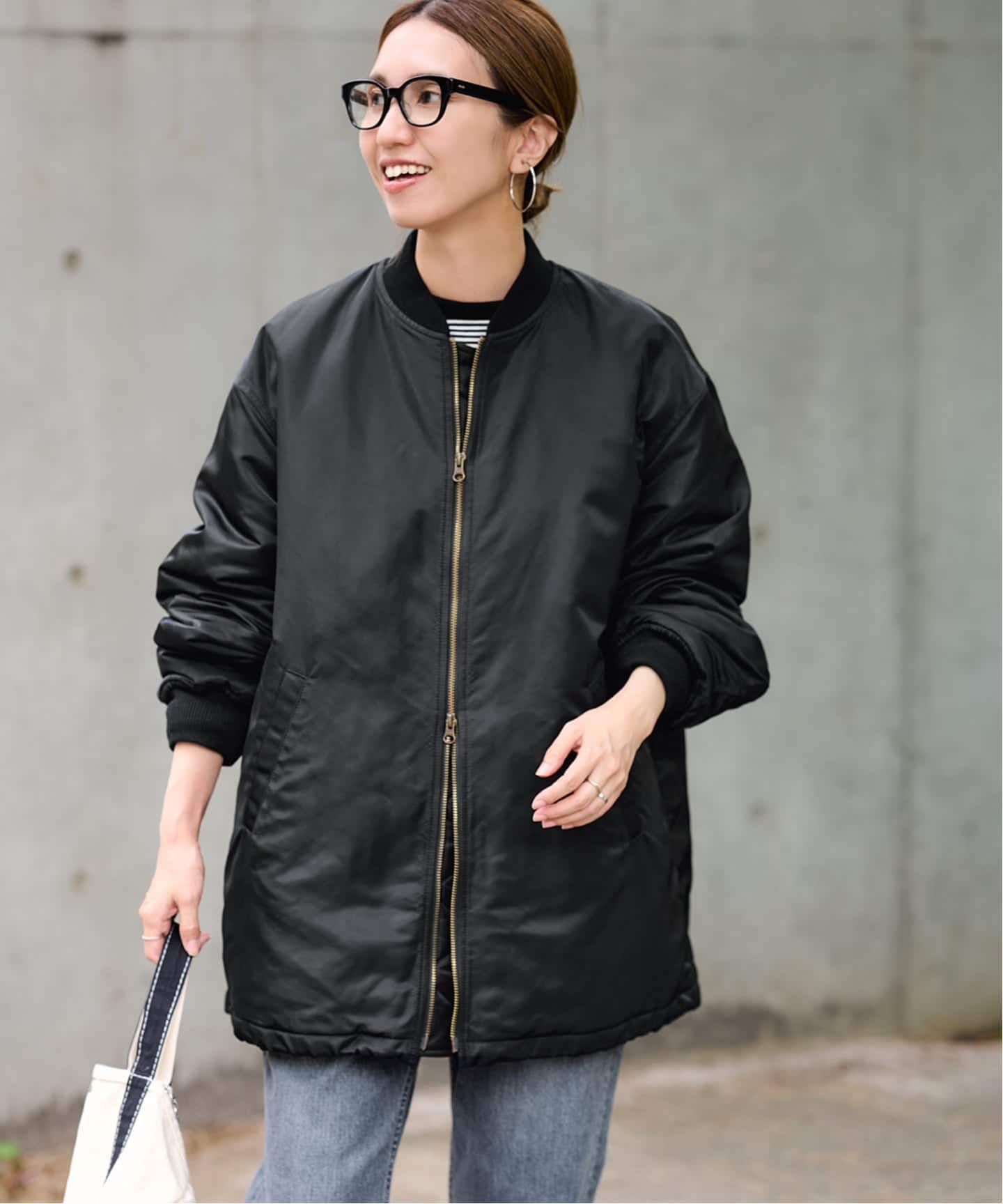 ≪追加予約≫中綿ミリタリーブルゾン 2（中綿・キルティング