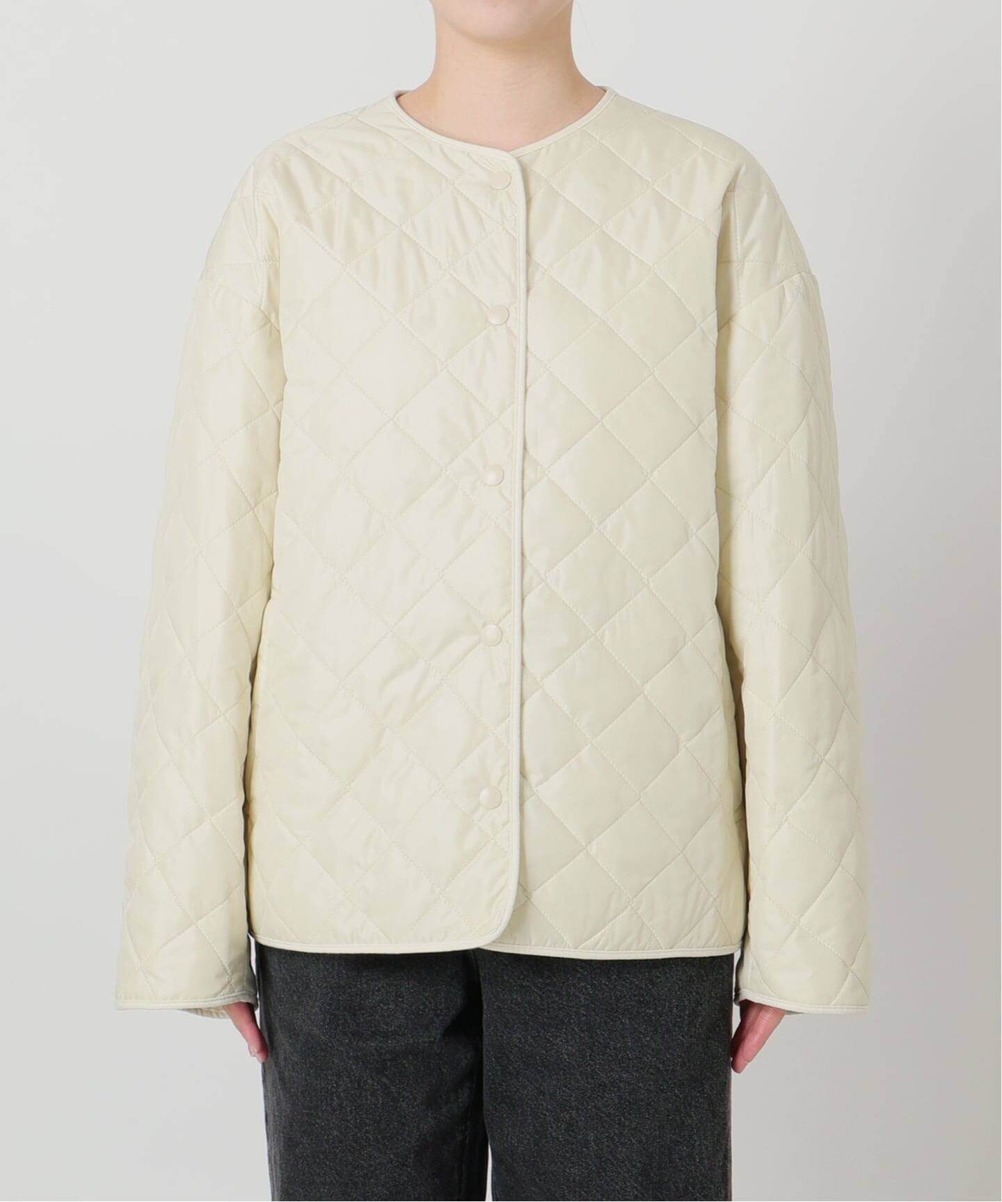 2WAYキルティングショートブルゾン（中綿・キルティング）｜FRAMeWORK