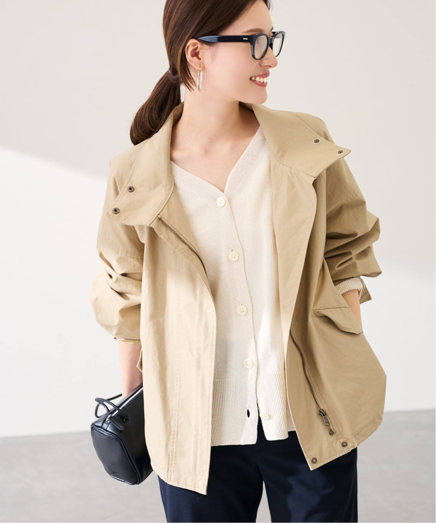 ≪手洗い可≫ホースクロススタンドブルゾン（その他ブルゾン／アウター