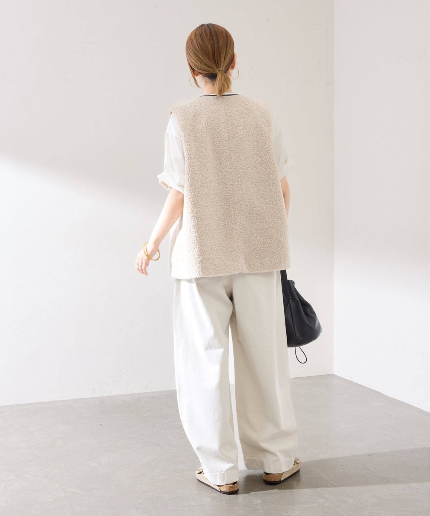 ≪洗える / 予約≫NEWボアベスト（ベスト）｜FRAMeWORK（フレーム
