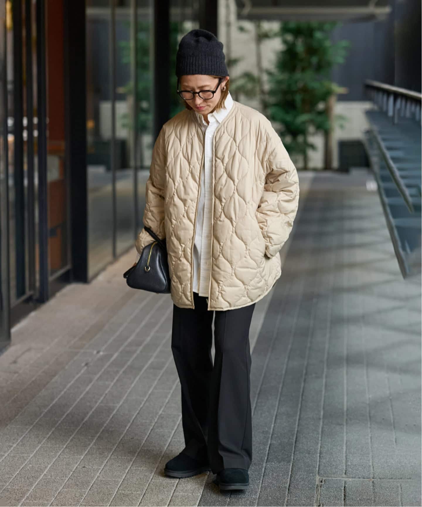 ≪WEB限定 / 追加≫2WAYキルティングブルゾン（中綿・キルティング