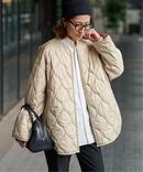 ≪WEB限定 / 追加予約≫2WAYキルティングブルゾン