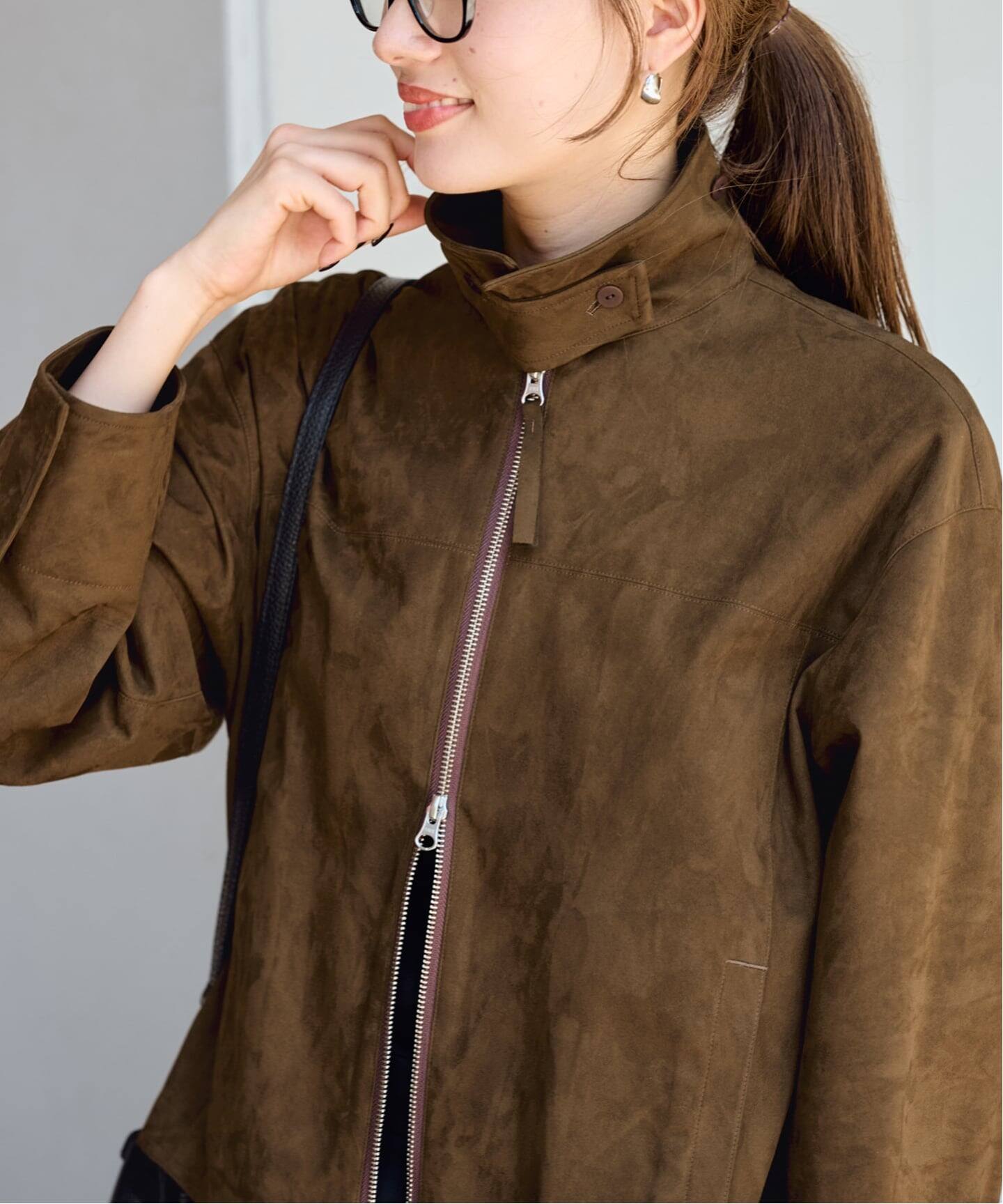 ≪WEB限定 / 追加予約≫フェイクスエードブルゾン（その他ブルゾン