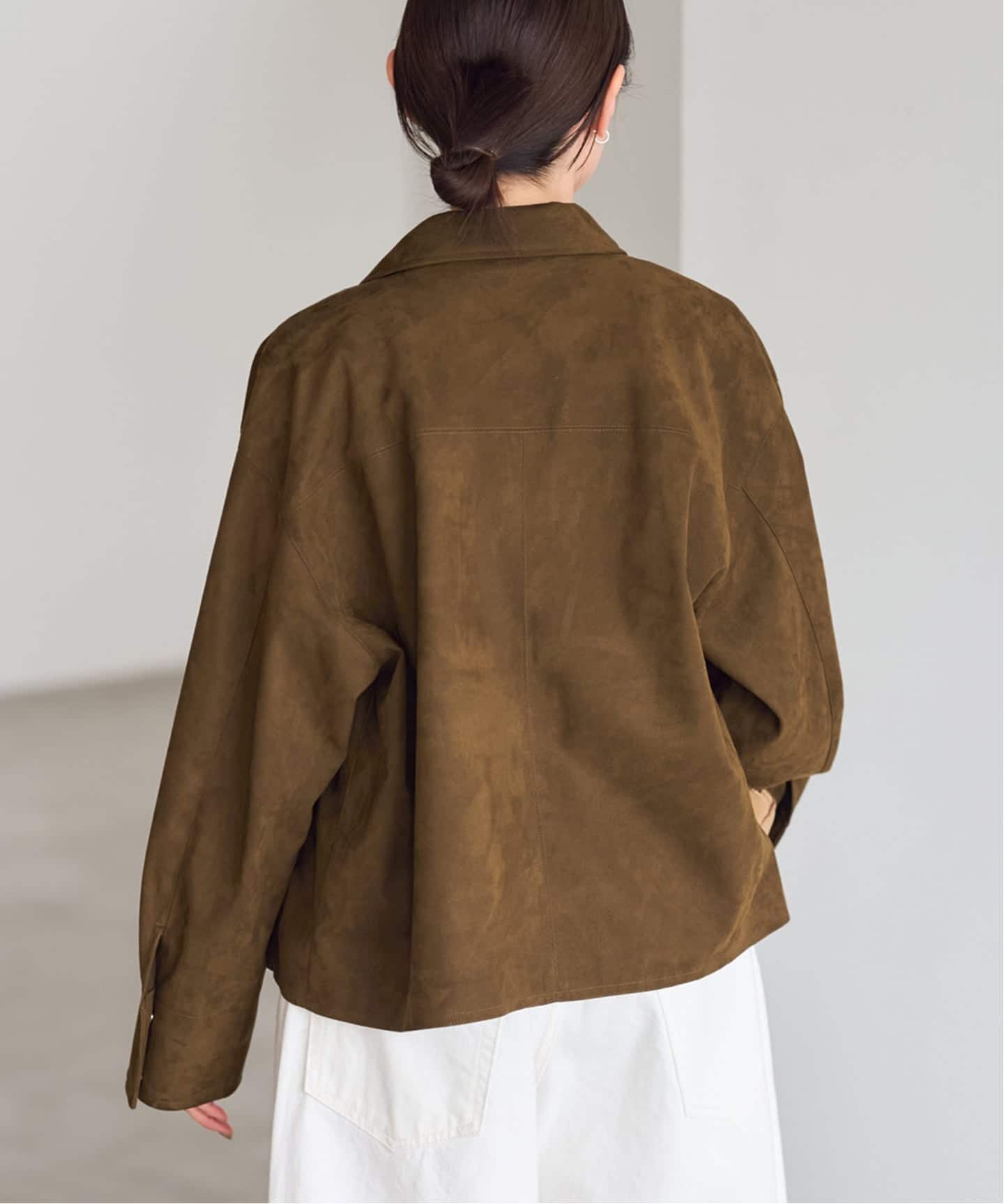 FRAMeWORK フェイクスエードブルゾン FRAMeWORK｜≪WEB限定 / 追加予約≫フェイクスエードブルゾン