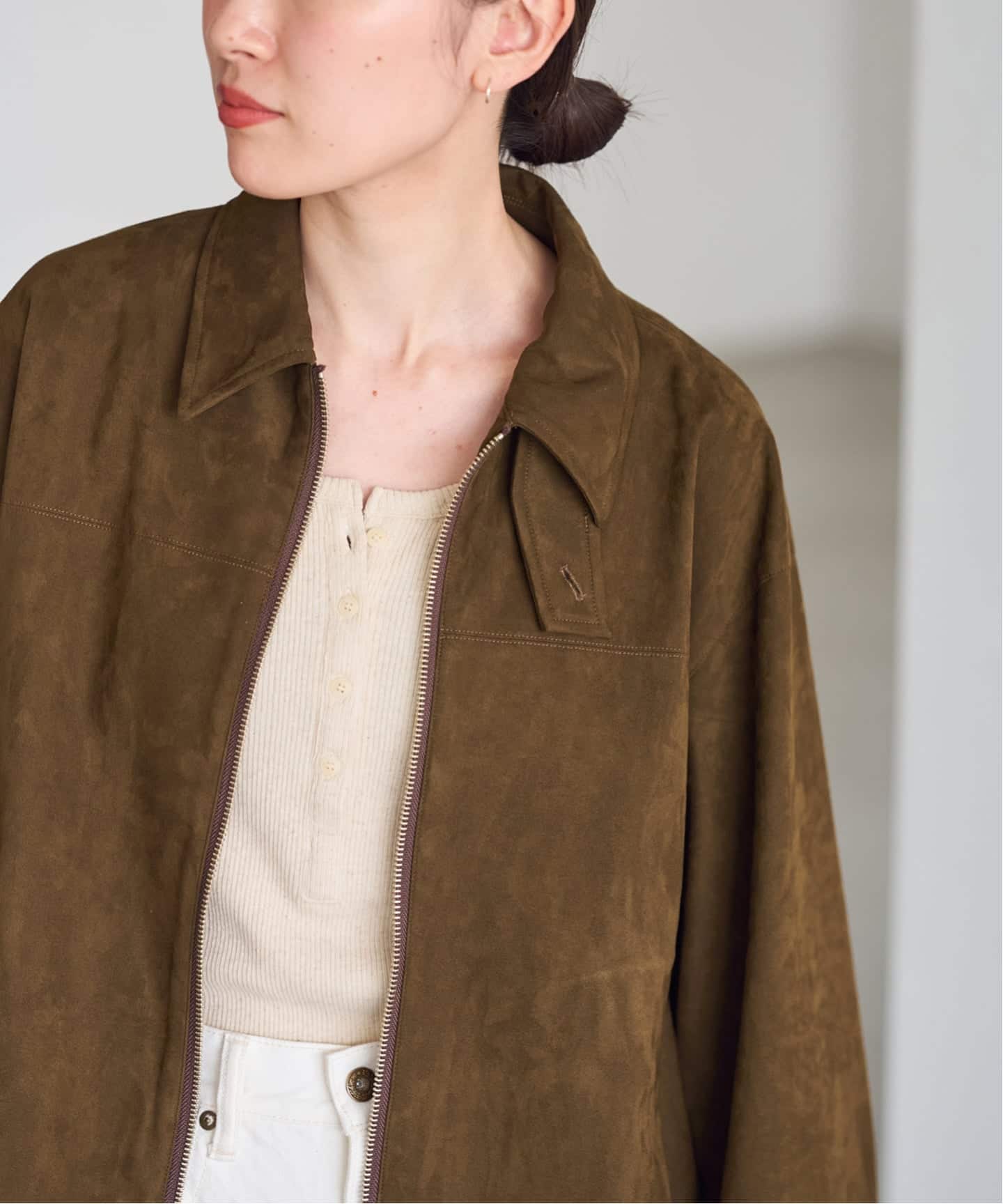 tomomo出品 Framework フェイクスエードブルゾン ≪WEB限定 / 追加予約≫フェイクスエードブルゾン（その他ブルゾン