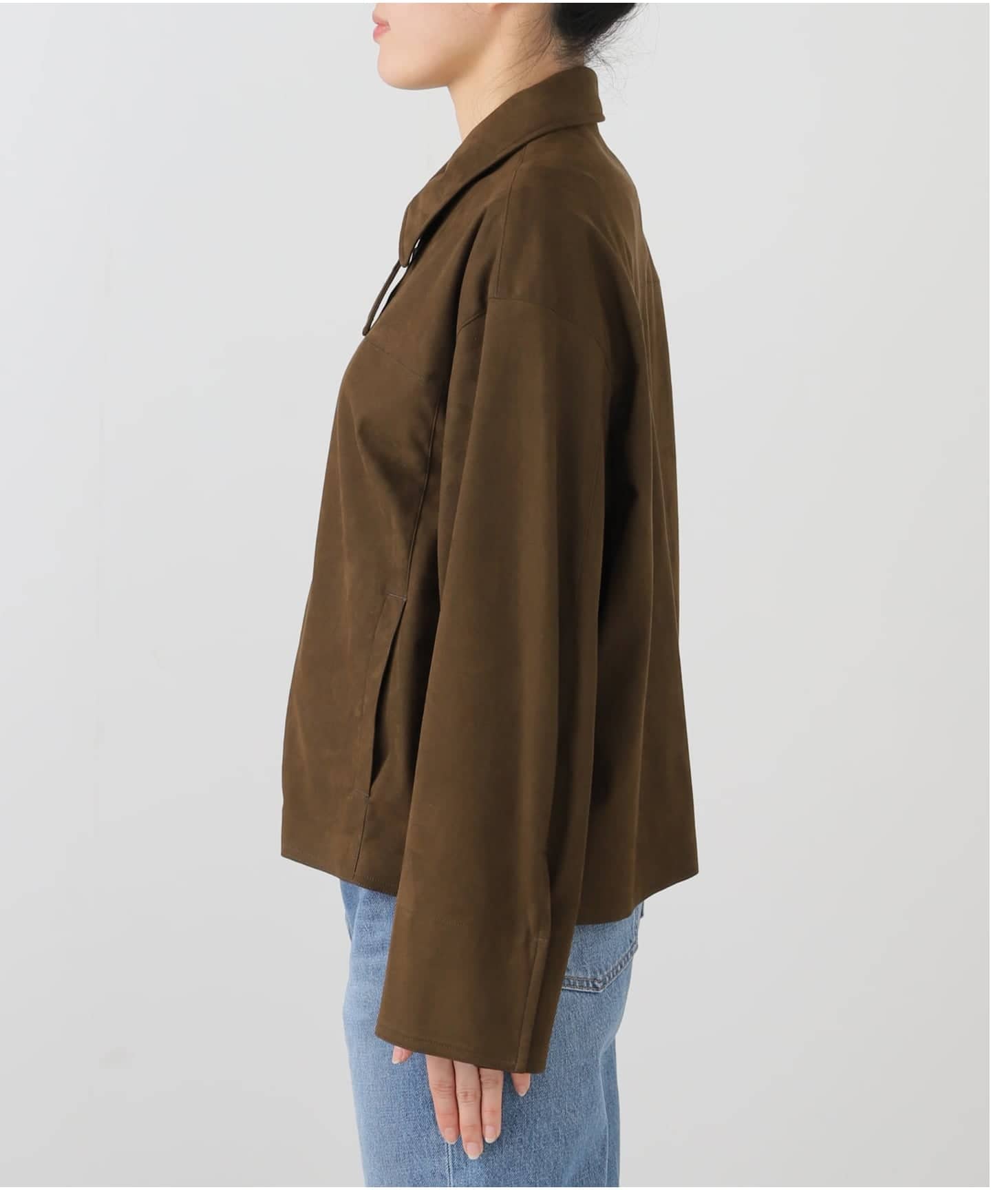 ≪追加≫フェイクスエードブルゾン（その他ブルゾン／アウター