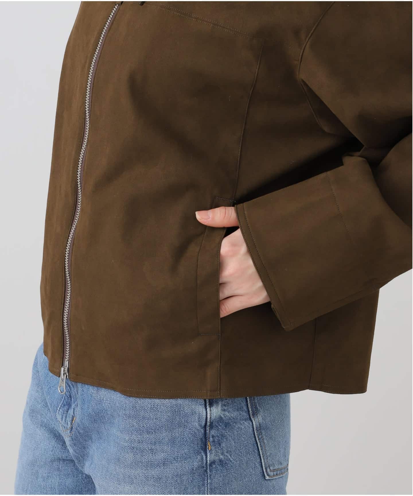 ≪WEB限定 / 追加≫フェイクスエードブルゾン（その他ブルゾン