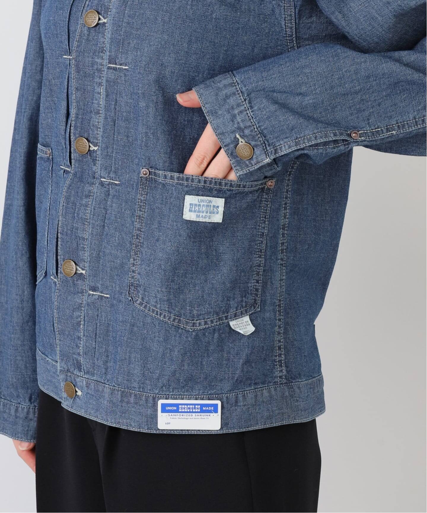 UNION HERCULES/ユニオンヘラクレス MADE denim インディゴダンガリー 