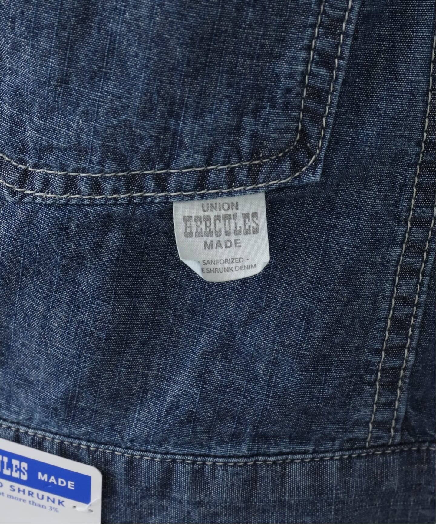 UNION HERCULES/ユニオンヘラクレス MADE denim インディゴダンガリー 