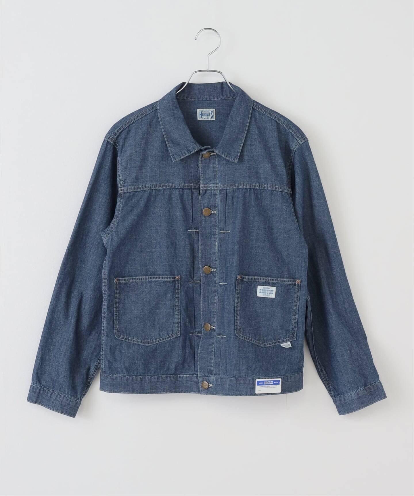 UNION HERCULES/ユニオンヘラクレス MADE denim インディゴダンガリー 