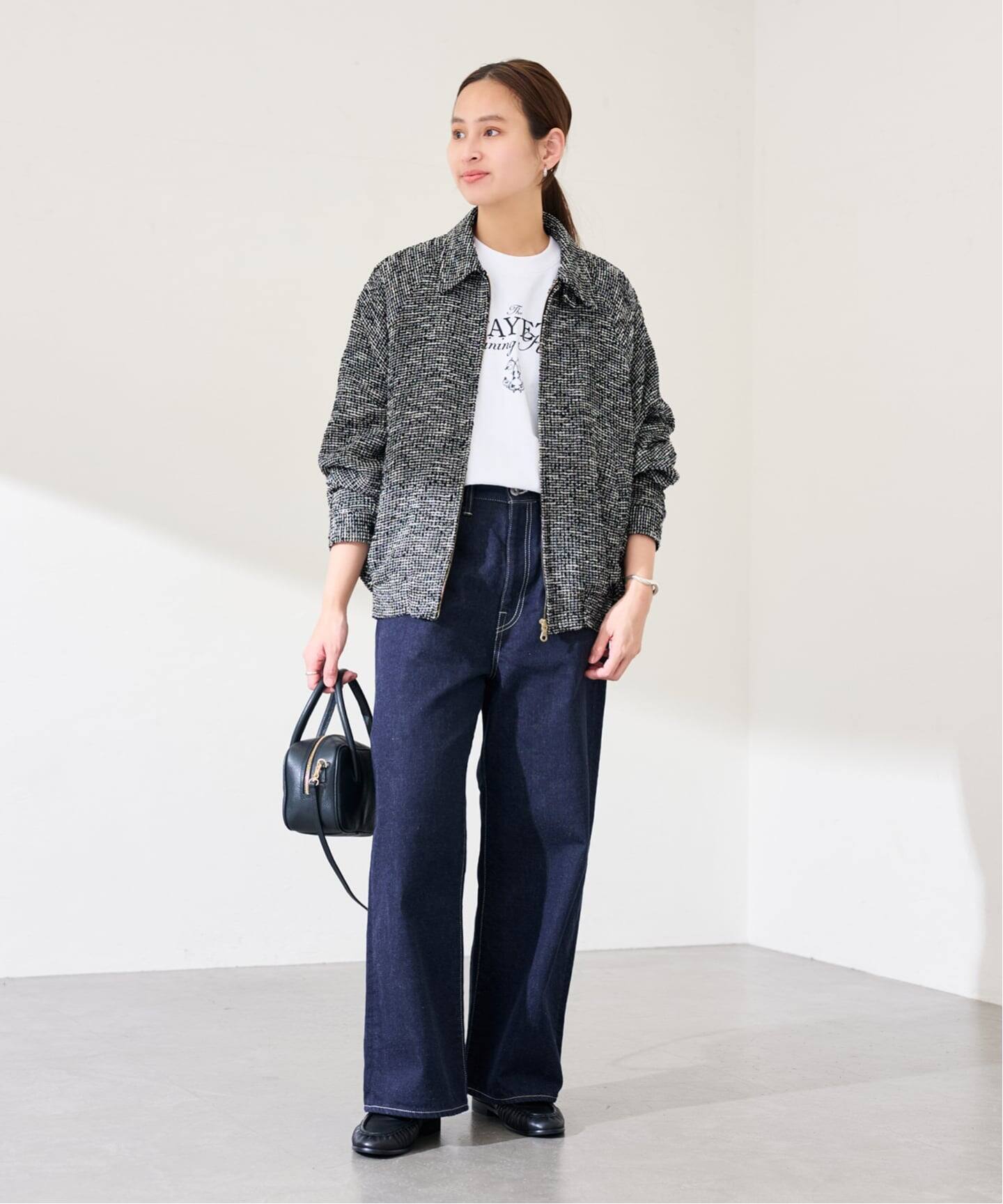 COUTURE D’ADAM Summer Tweed ジャケット COUTURE D'ADAM/クチュール ド アダム Summer Tweed ZIP JK（その他