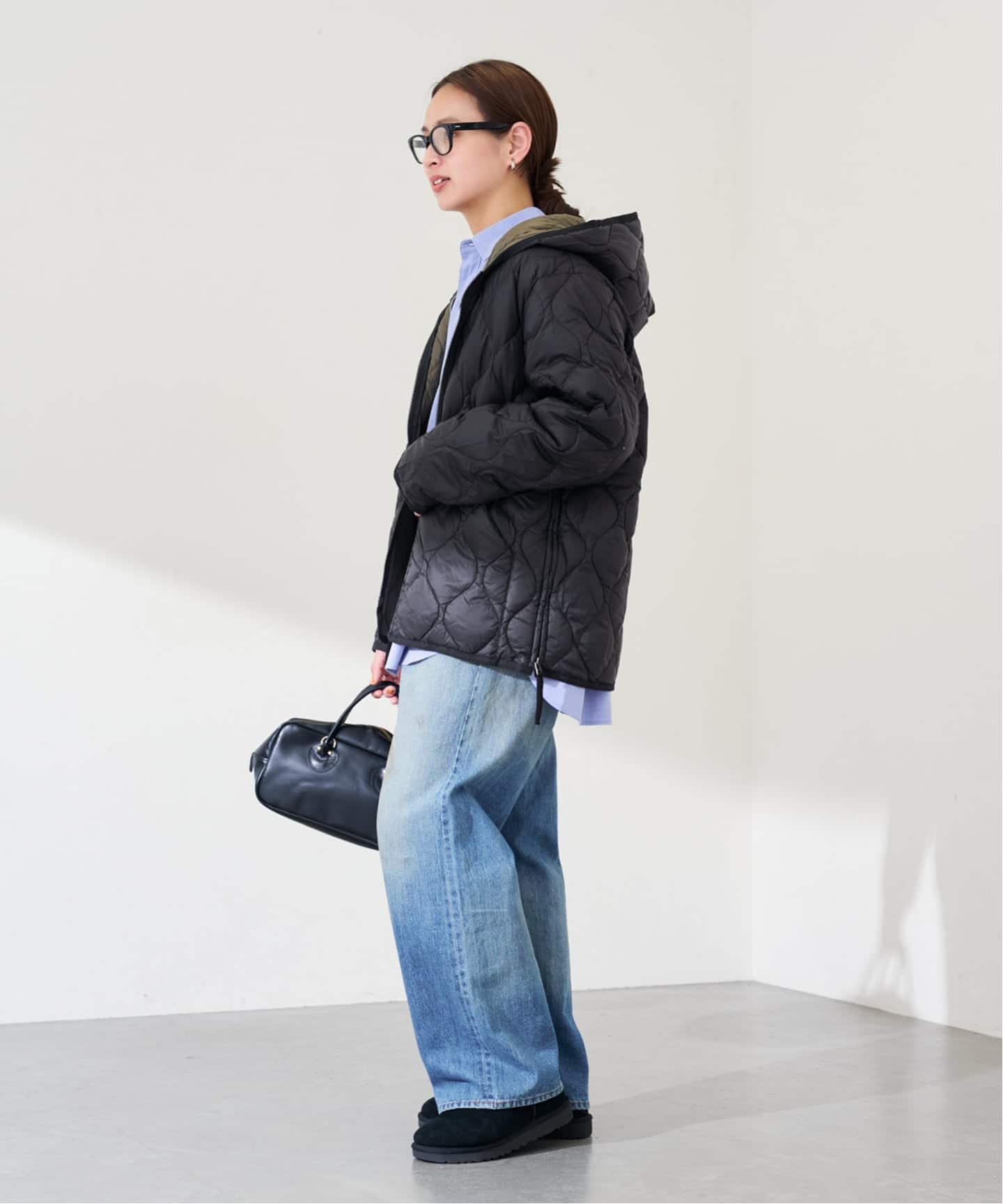 TAION/タイオン MILITARY HOOD WZIP ダウンジャケット（ダウン