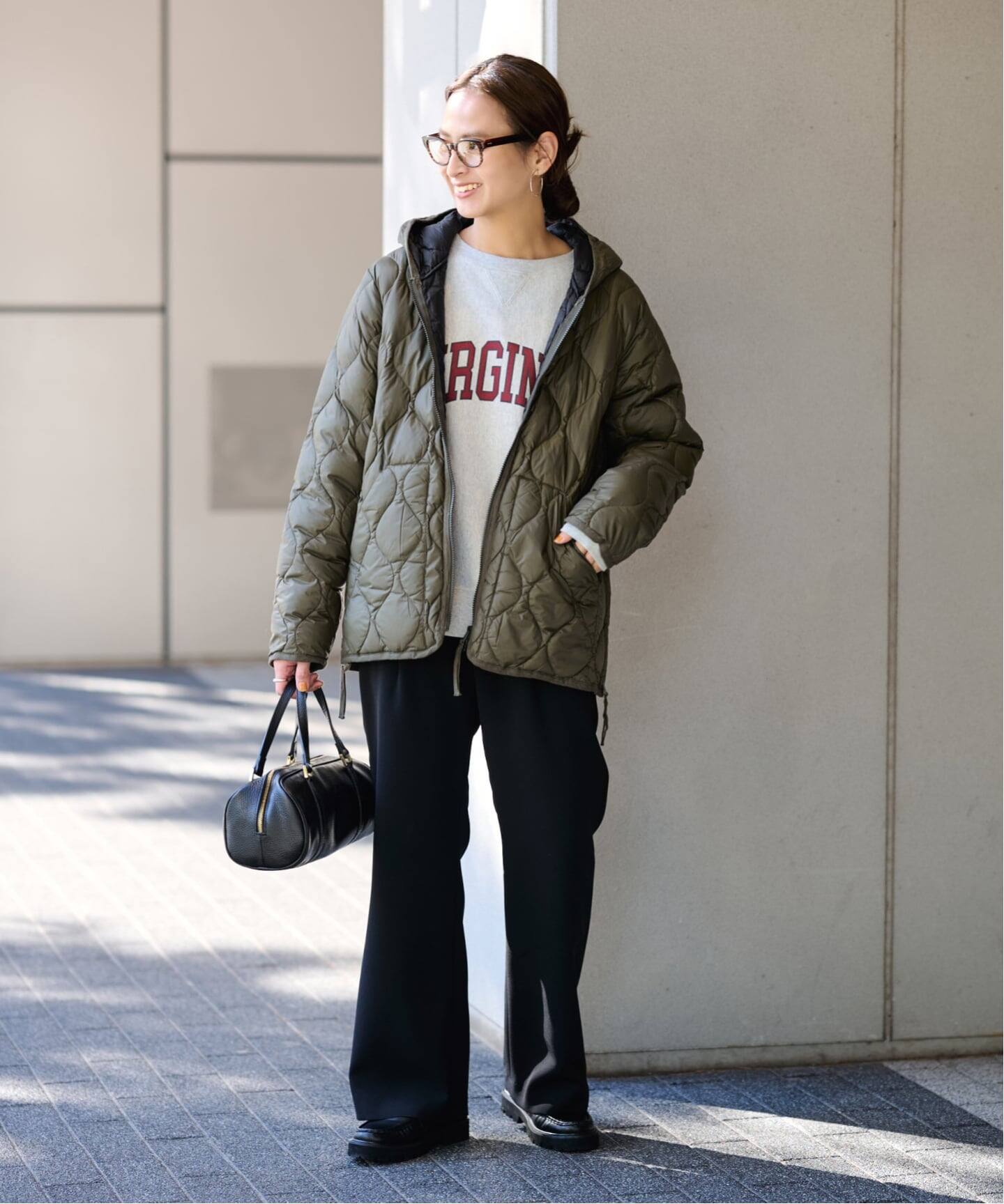 FRAMeWORK TAION MILITARY ダウンジャケット 新品 TAION/タイオン MILITARY HOOD WZIP ダウンジャケット（ダウン