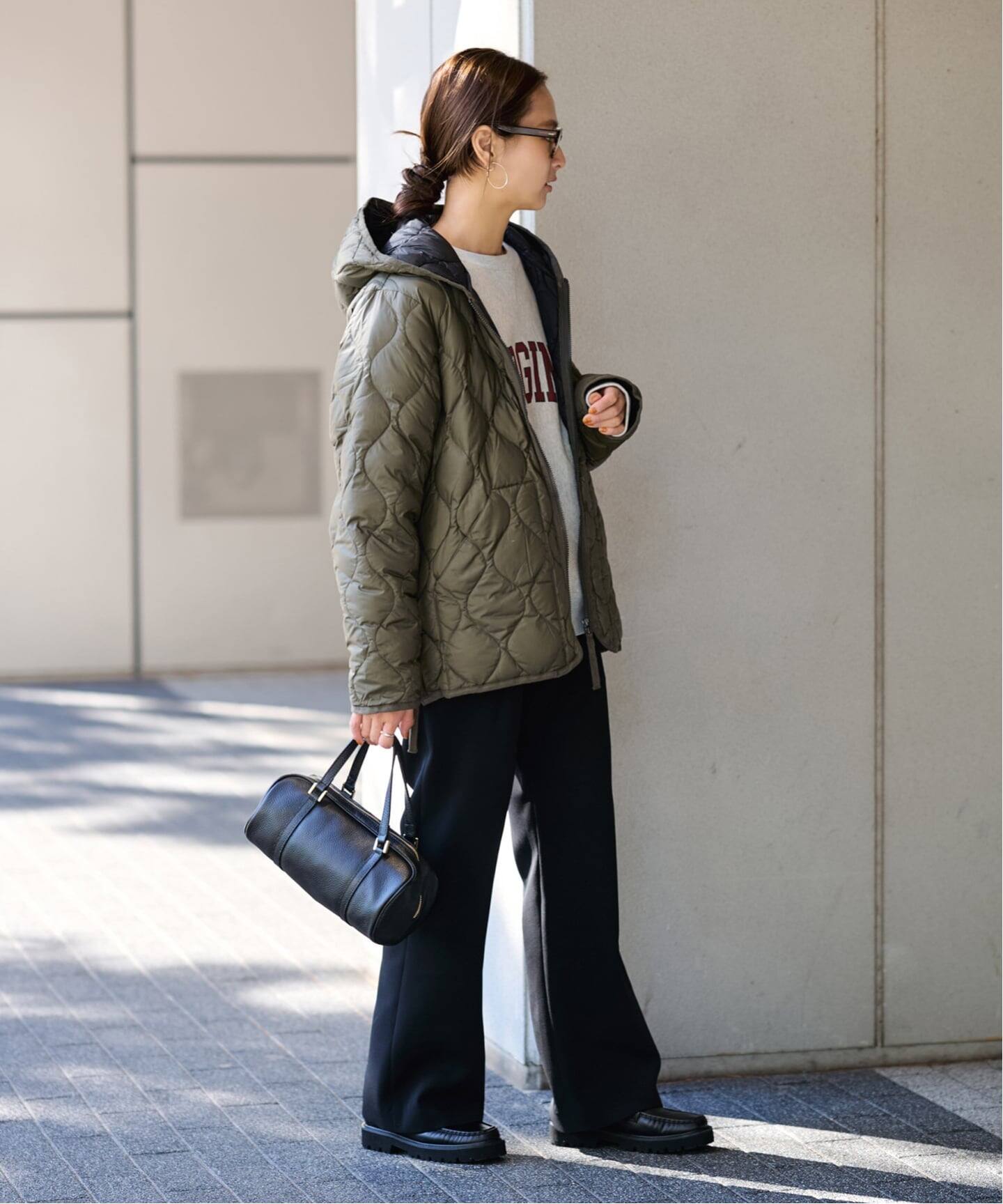 TAION/タイオン MILITARY HOOD WZIP ダウンジャケット（ダウン