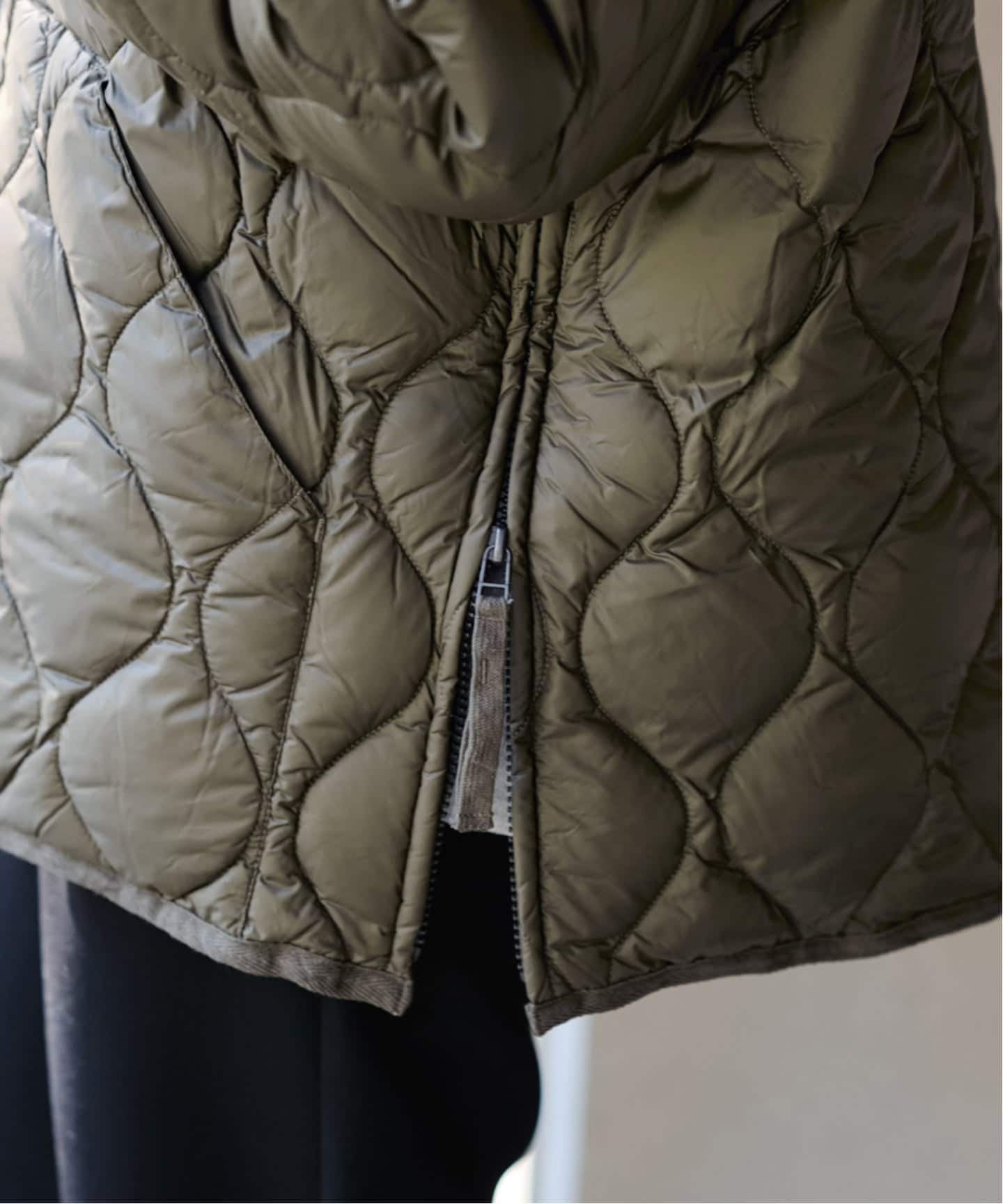 TAION/タイオン MILITARY HOOD WZIP ダウンジャケット（ダウン