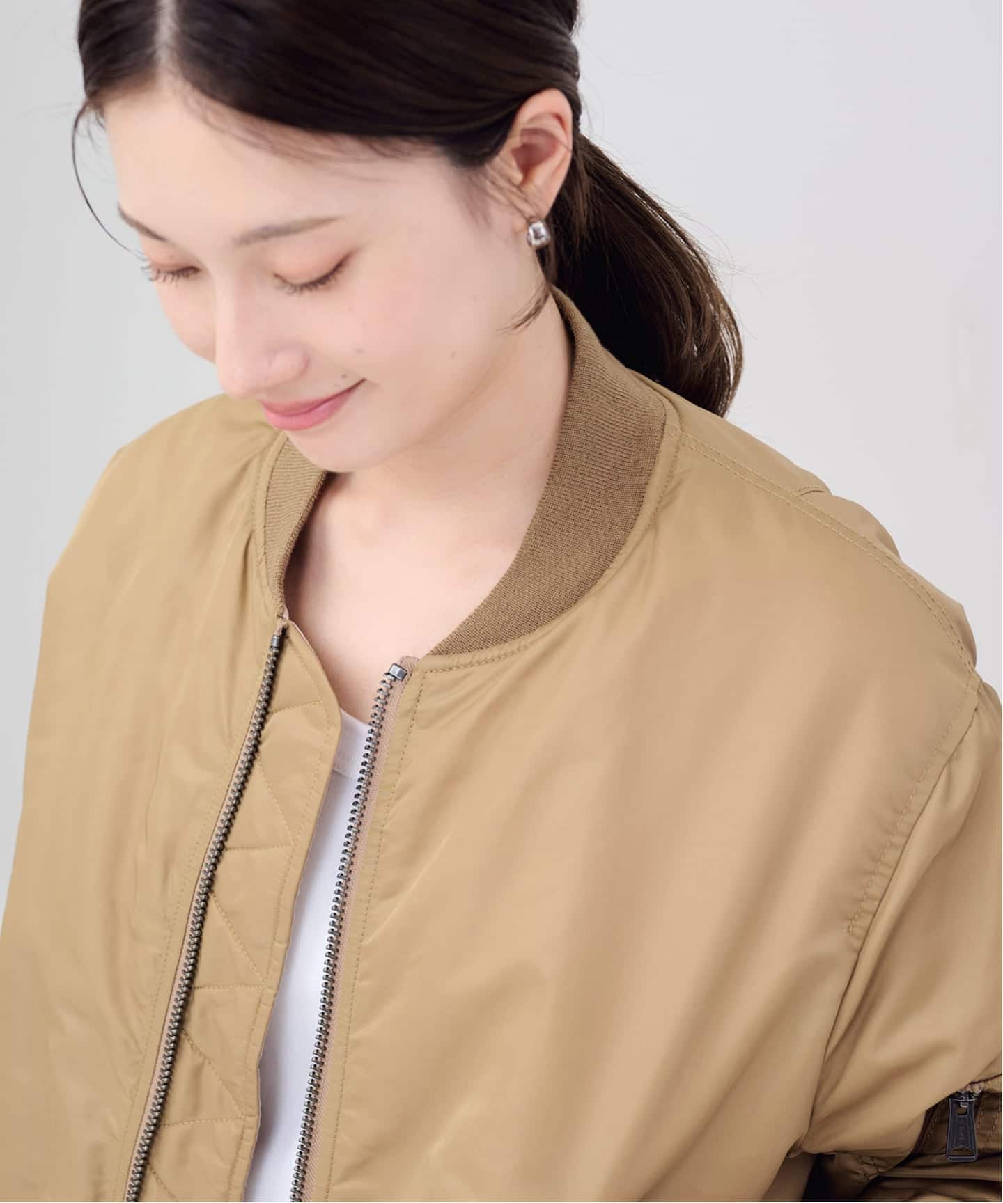 TOP KHAKI/トップカーキ MA-1ナイロンジャケット（MA-1）｜FRAMeWORK