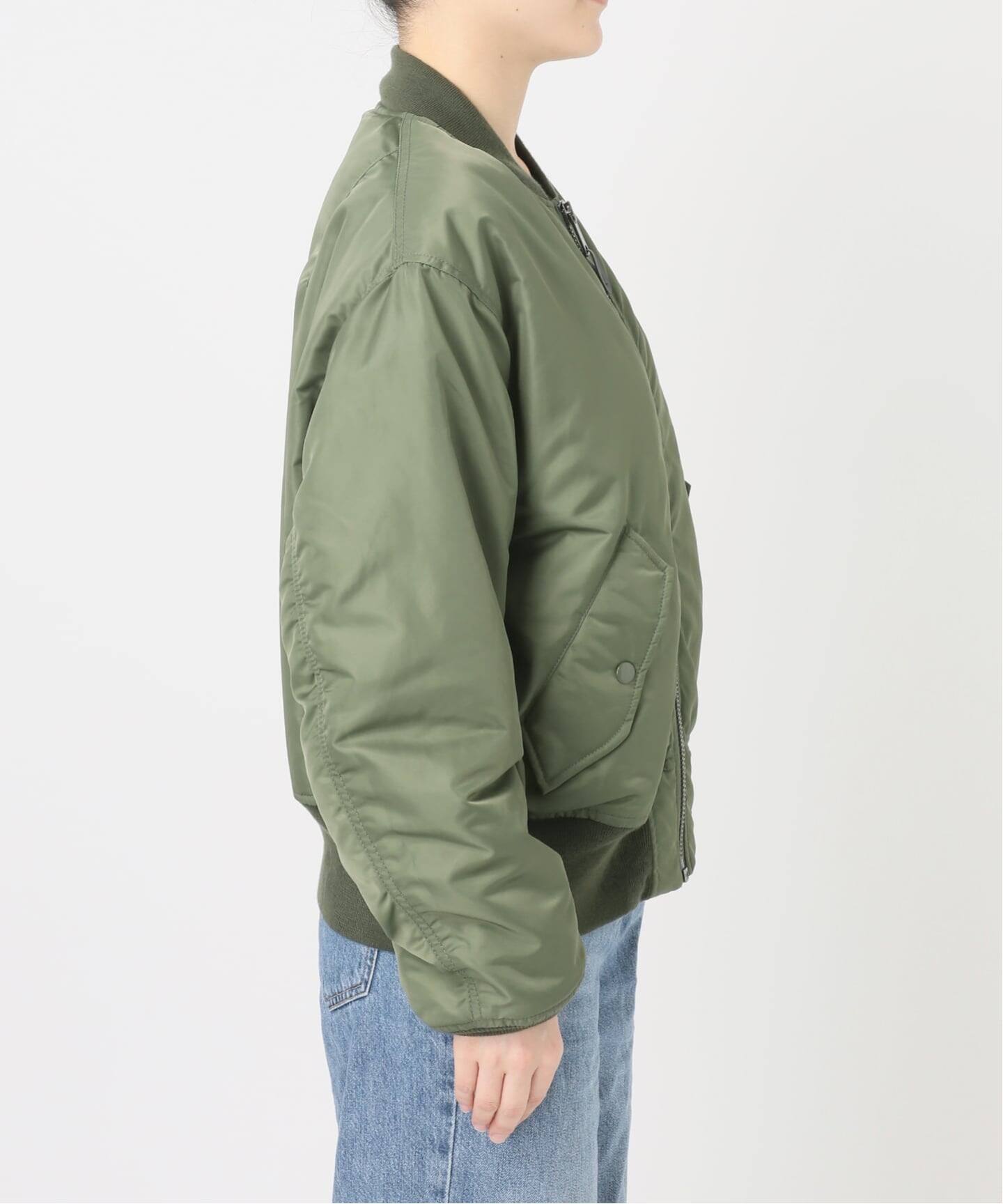 ≪予約≫TOP KHAKI/トップカーキ MA-1ナイロンジャケット（MA-1