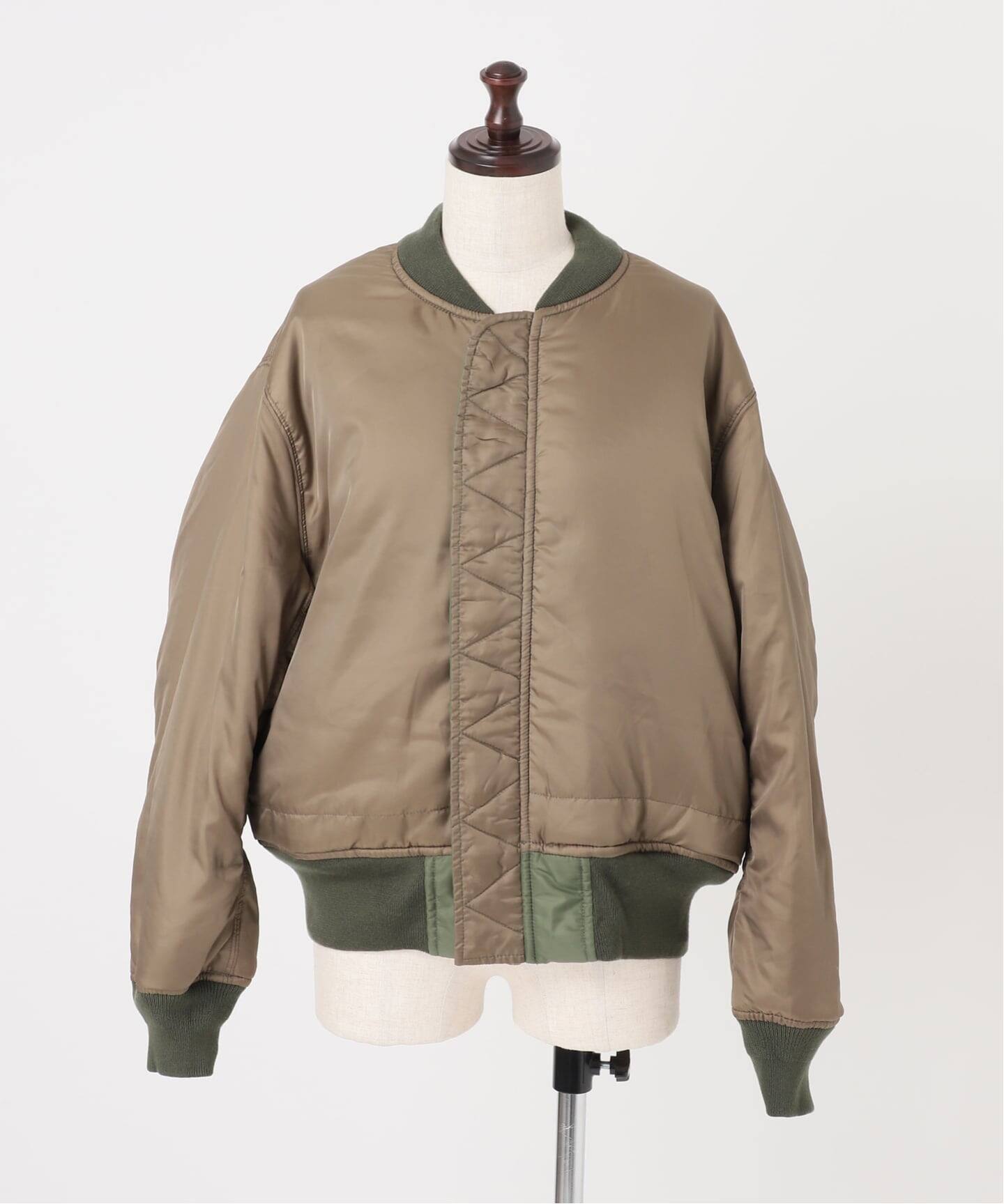 ≪予約≫TOP KHAKI/トップカーキ MA-1ナイロンジャケット（MA-1