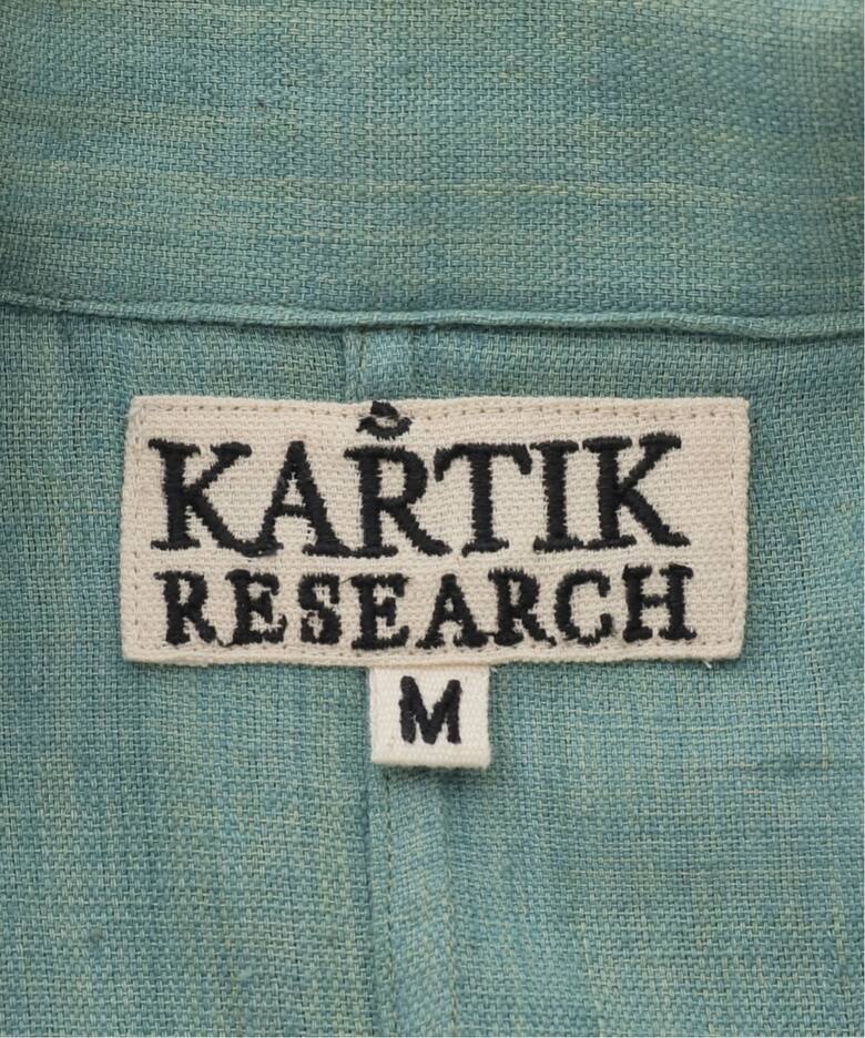 KARTIK RESEARCH エンブロイダリー ミリタリージャケット（ミリタリー 