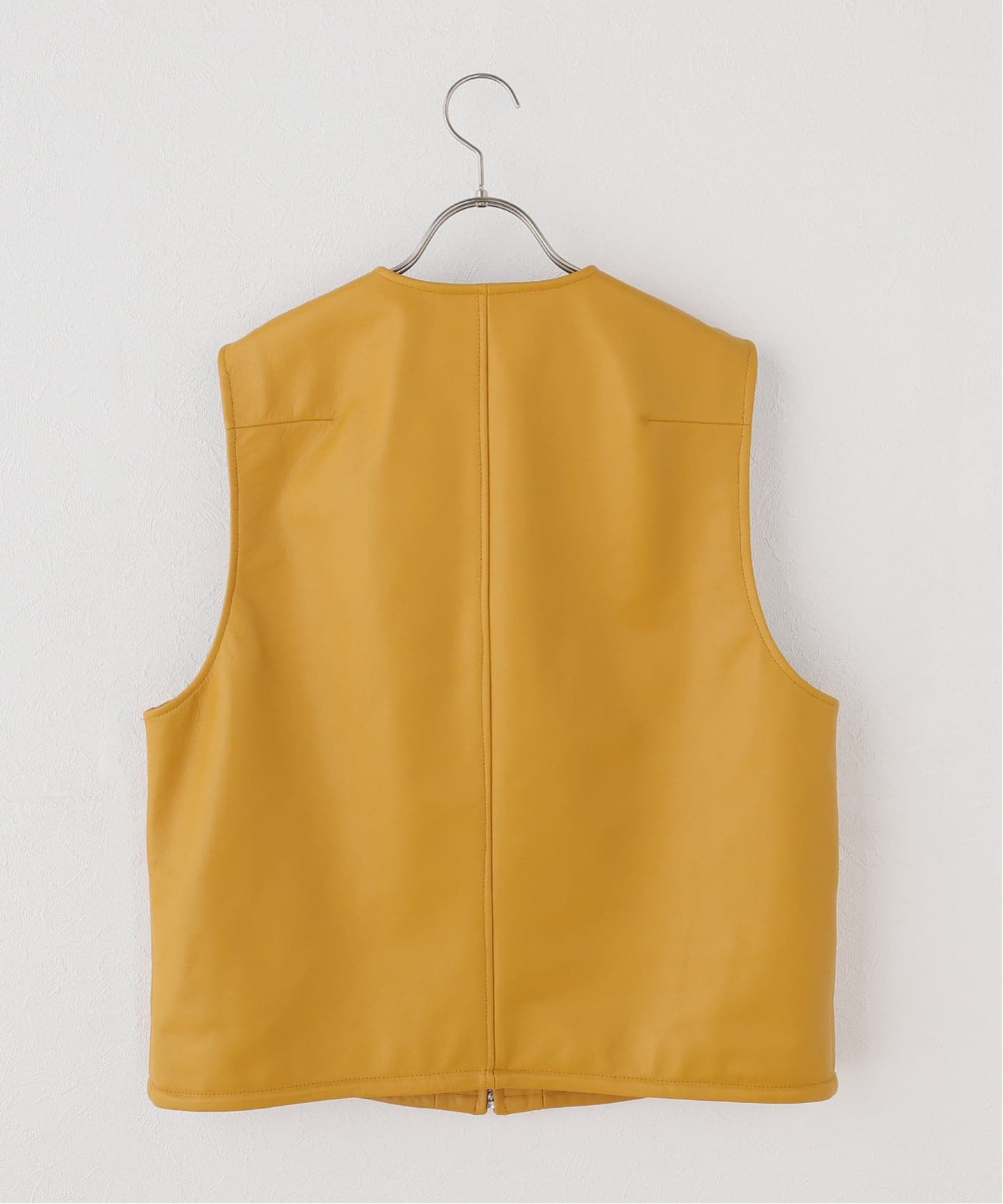 24AW REVERBERATE リバーバレイト ベスト ジャケット REVERBERATE/ リバーバレイト LEATHER ZIP VEST（ベスト）｜THENIME