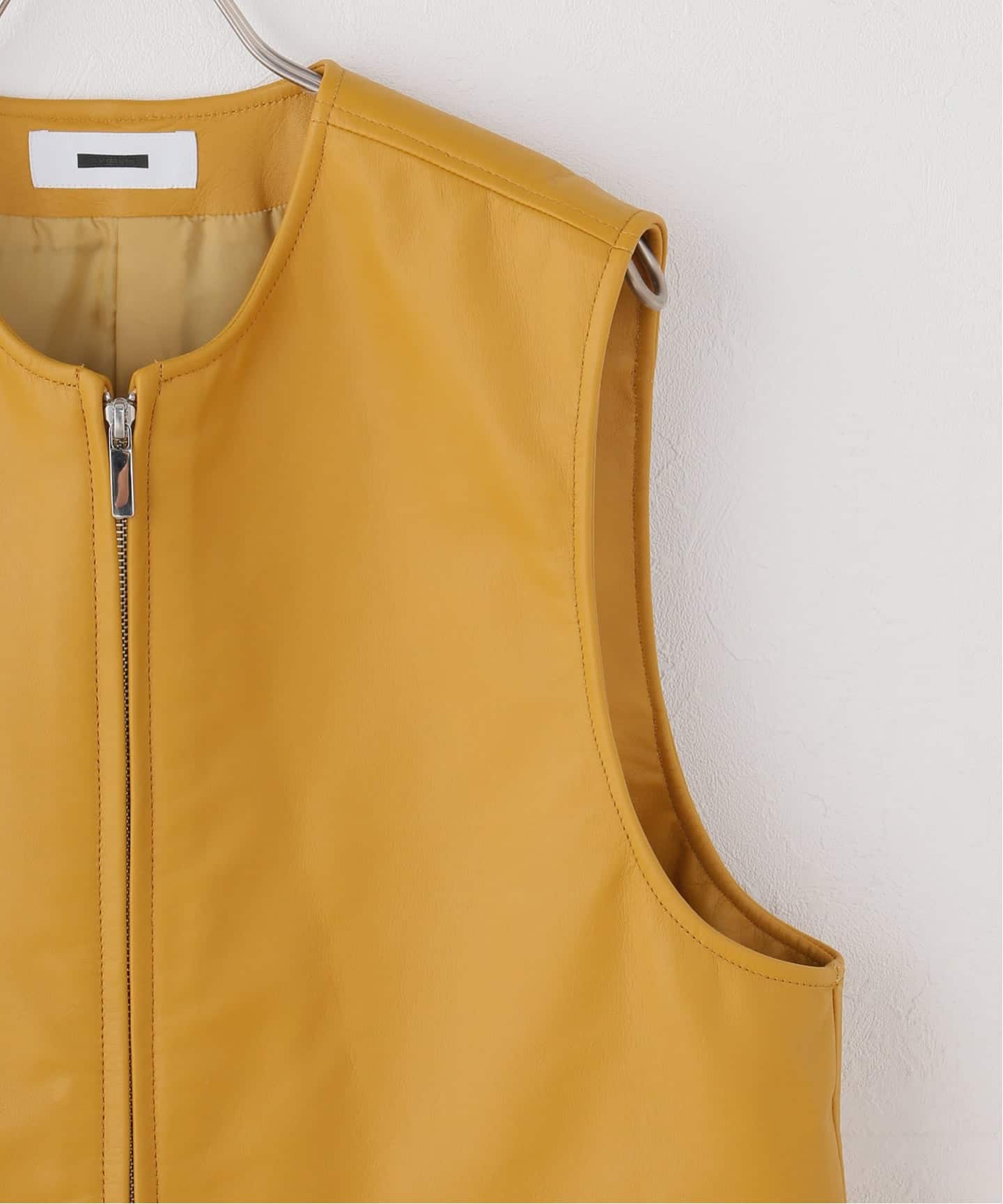 REVERBERATE/ リバーバレイト LEATHER ZIP VEST（ベスト）｜THENIME