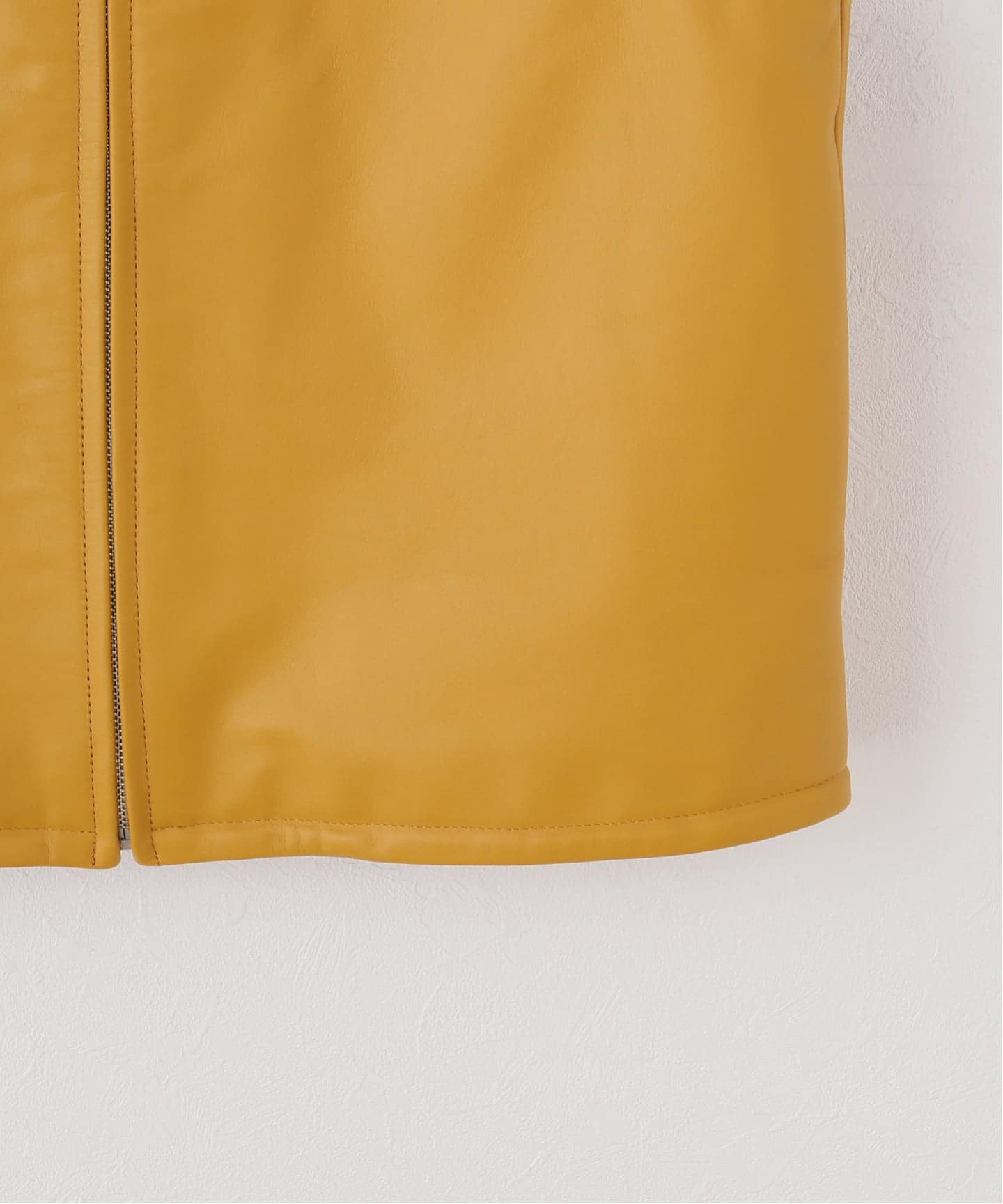 REVERBERATE/ リバーバレイト LEATHER ZIP VEST（ベスト）｜THENIME