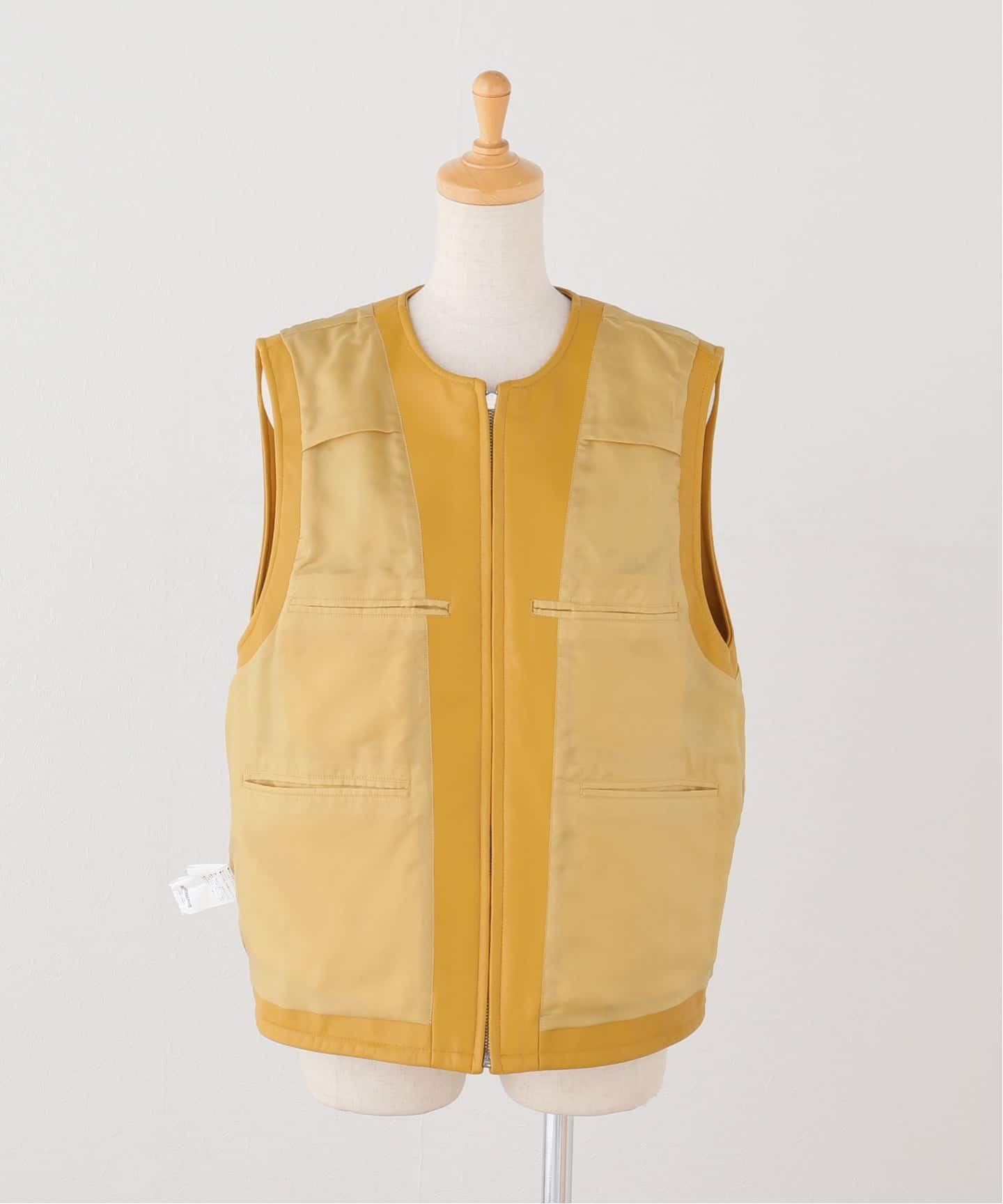 REVERBERATE/ リバーバレイト LEATHER ZIP VEST（ベスト）｜THENIME