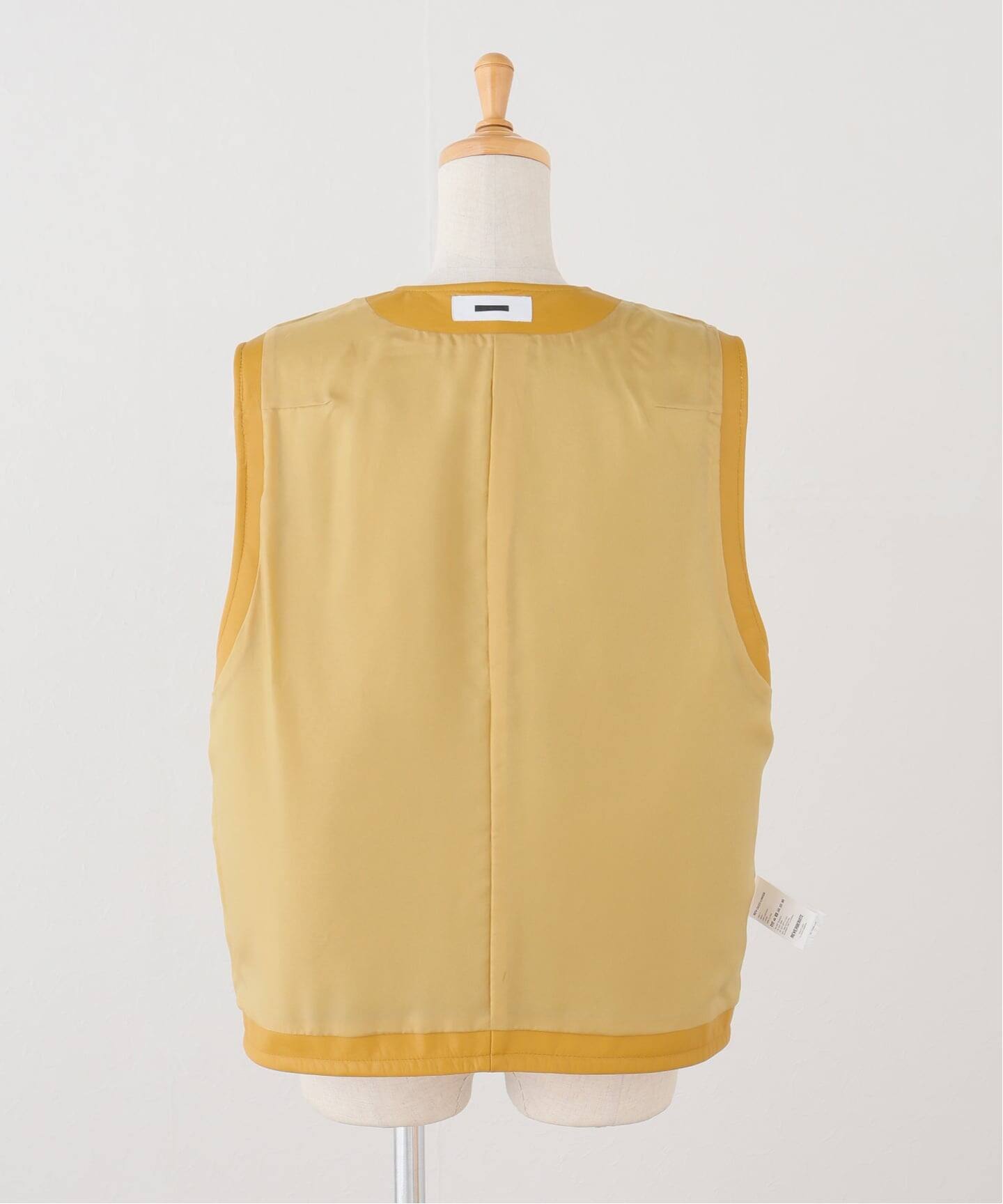 REVERBERATE/ リバーバレイト LEATHER ZIP VEST（ベスト）｜THENIME