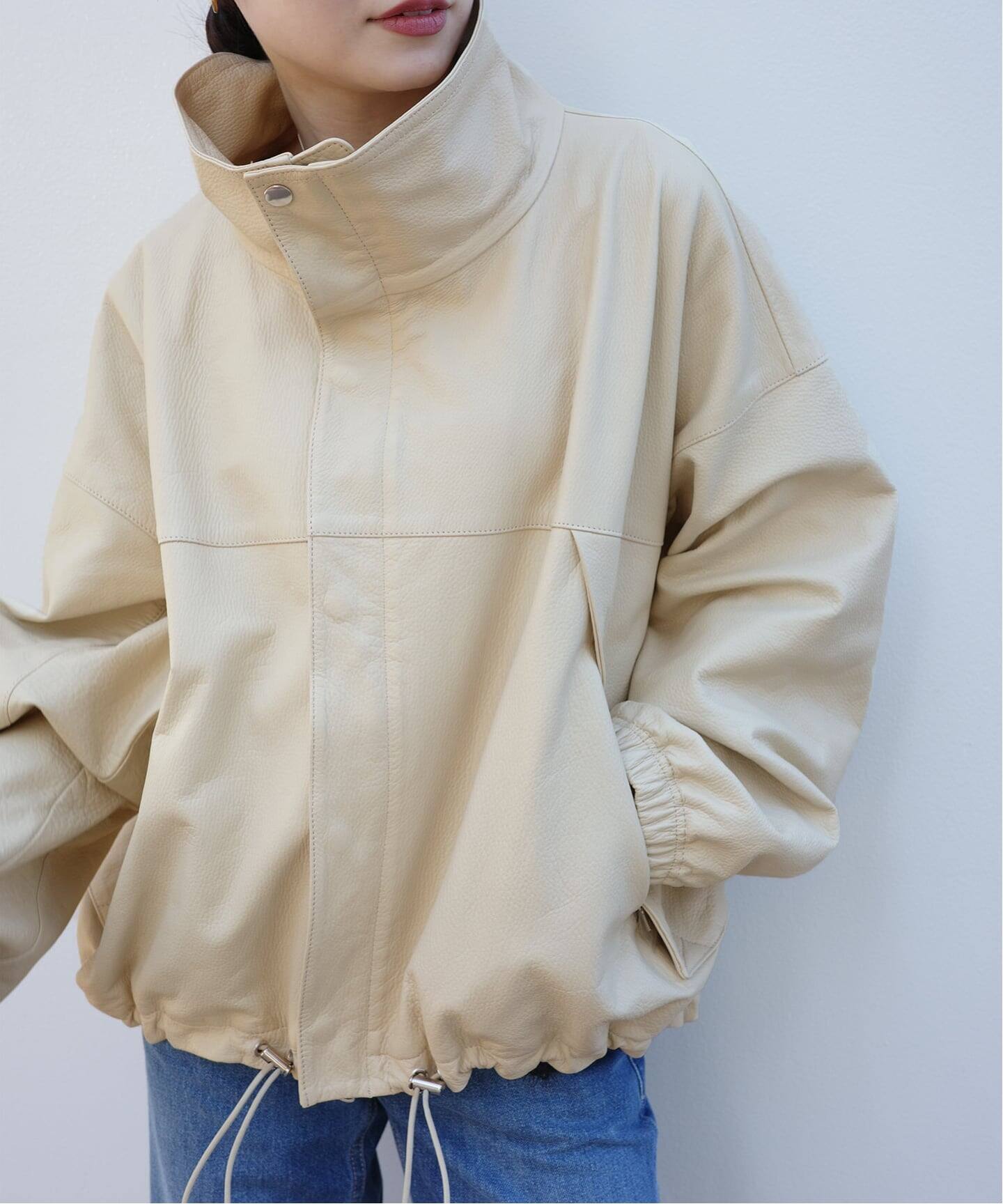 NOBLE別注》SISII/シシ MARINE JACKET(レザージャケット NOBLE別注》SISII/シシ MARINE JACKET(レザージャケット